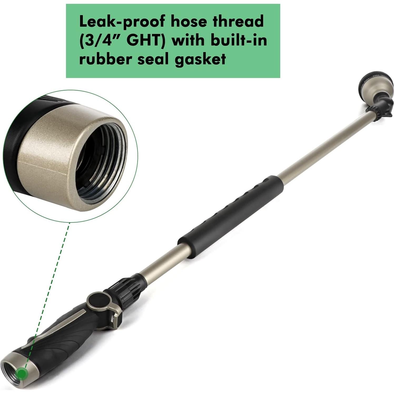 Varilla de Riego Larga Restmo 91 cm con 10 Patrones de Riego