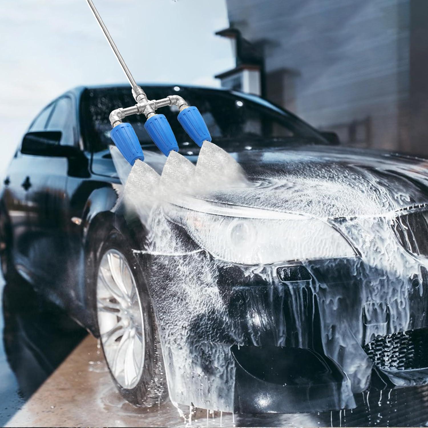 Boquilla Turbo Triple TasuoX 4000 PSI 3 en 1 para Lavadora