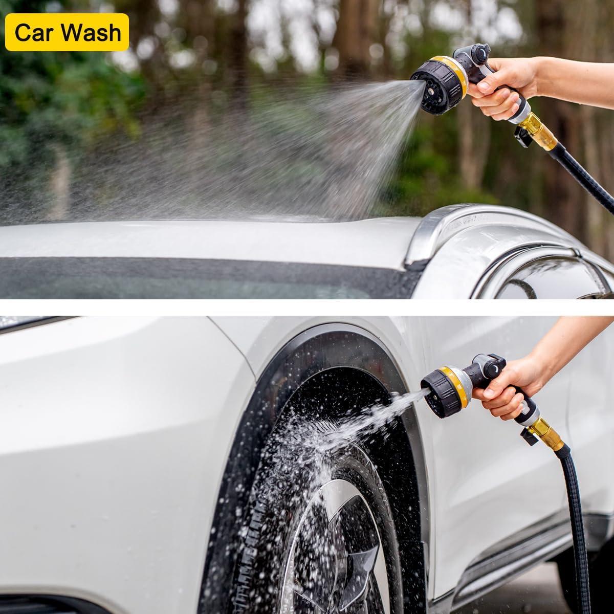 Boquilla de Manguera de Jardín FANHAO Amarilla 10 Patrones