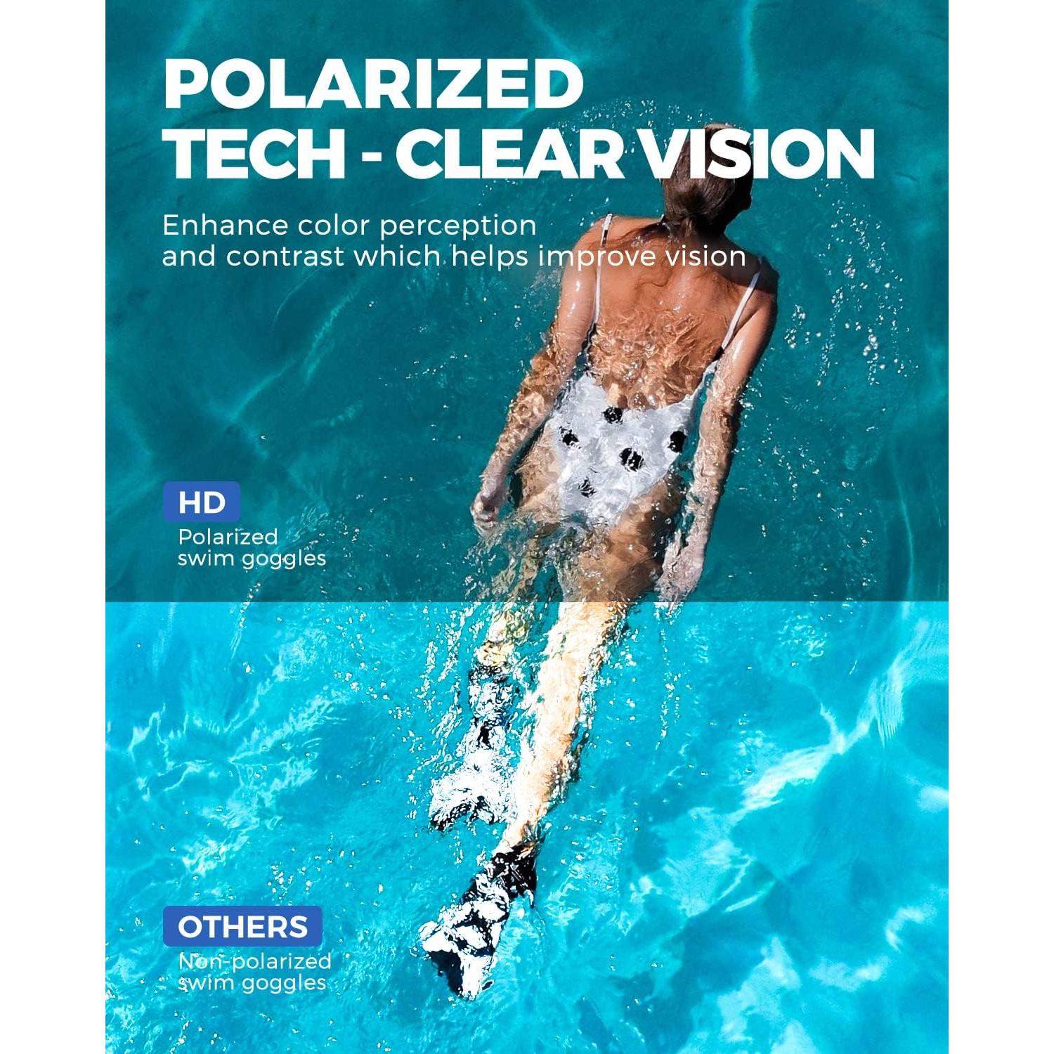 Gafas de natación OMID modelo P2 polarizadas antiempañantes