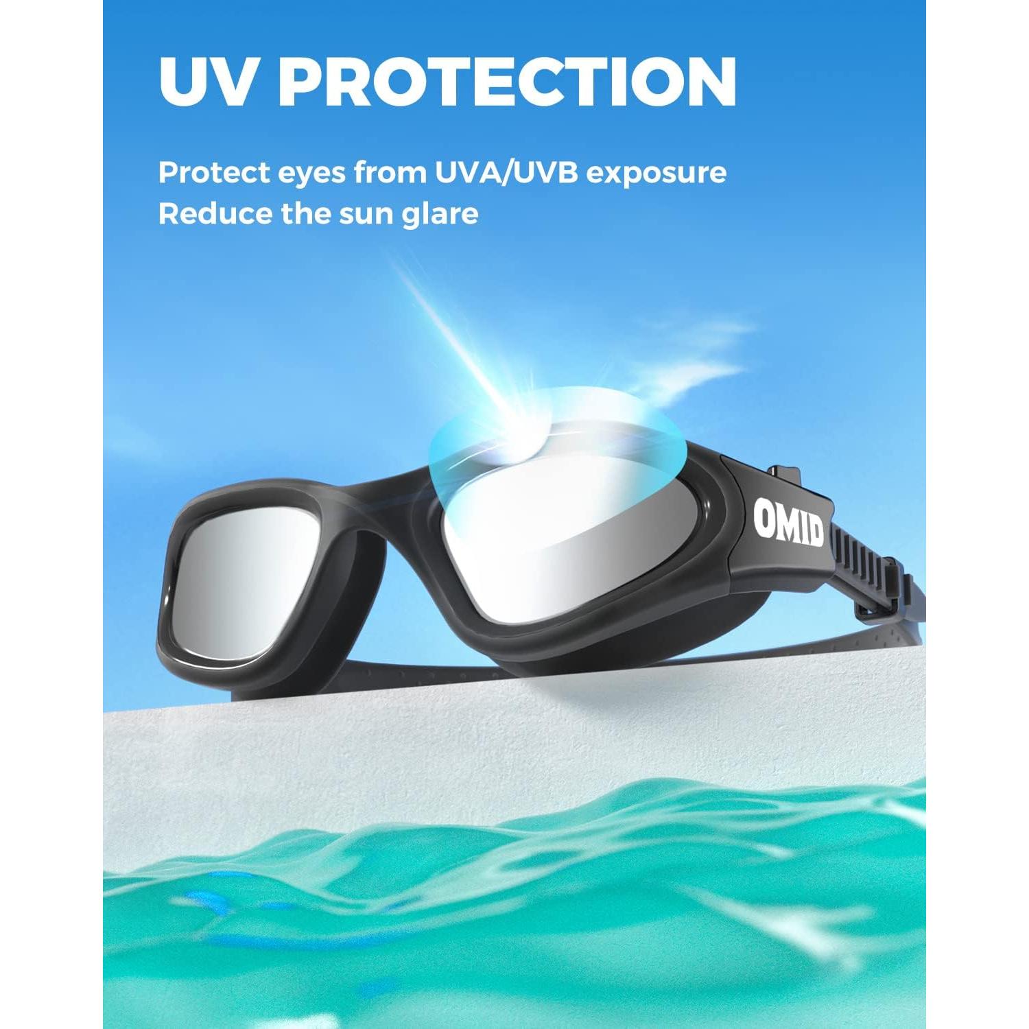 Gafas de natación OMID modelo P2 polarizadas antiempañantes