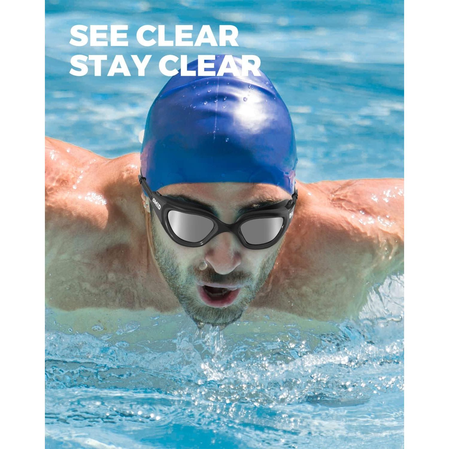Gafas de natación OMID modelo P2 polarizadas antiempañantes
