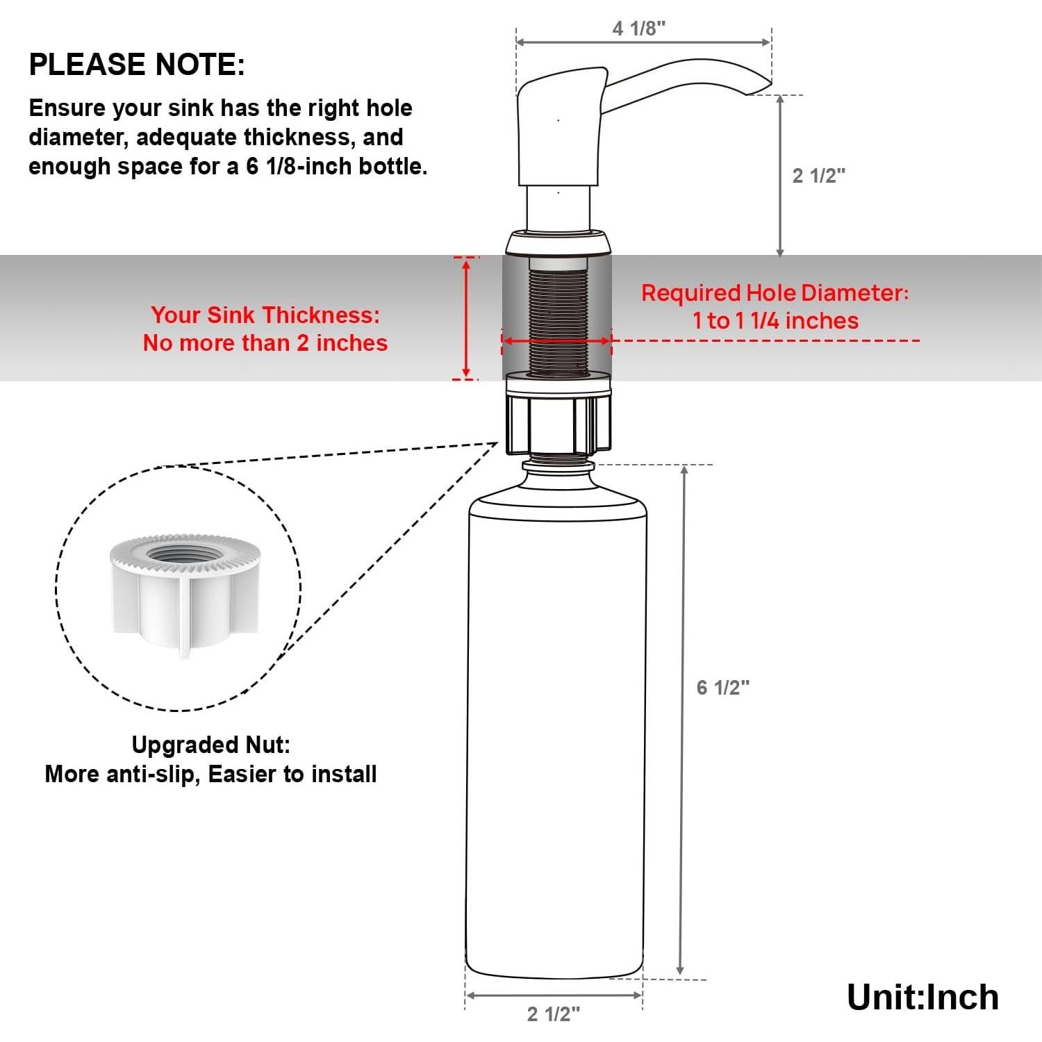 Dispensador de Jabón GAGALIFE Niquelado Cepillado 502ml