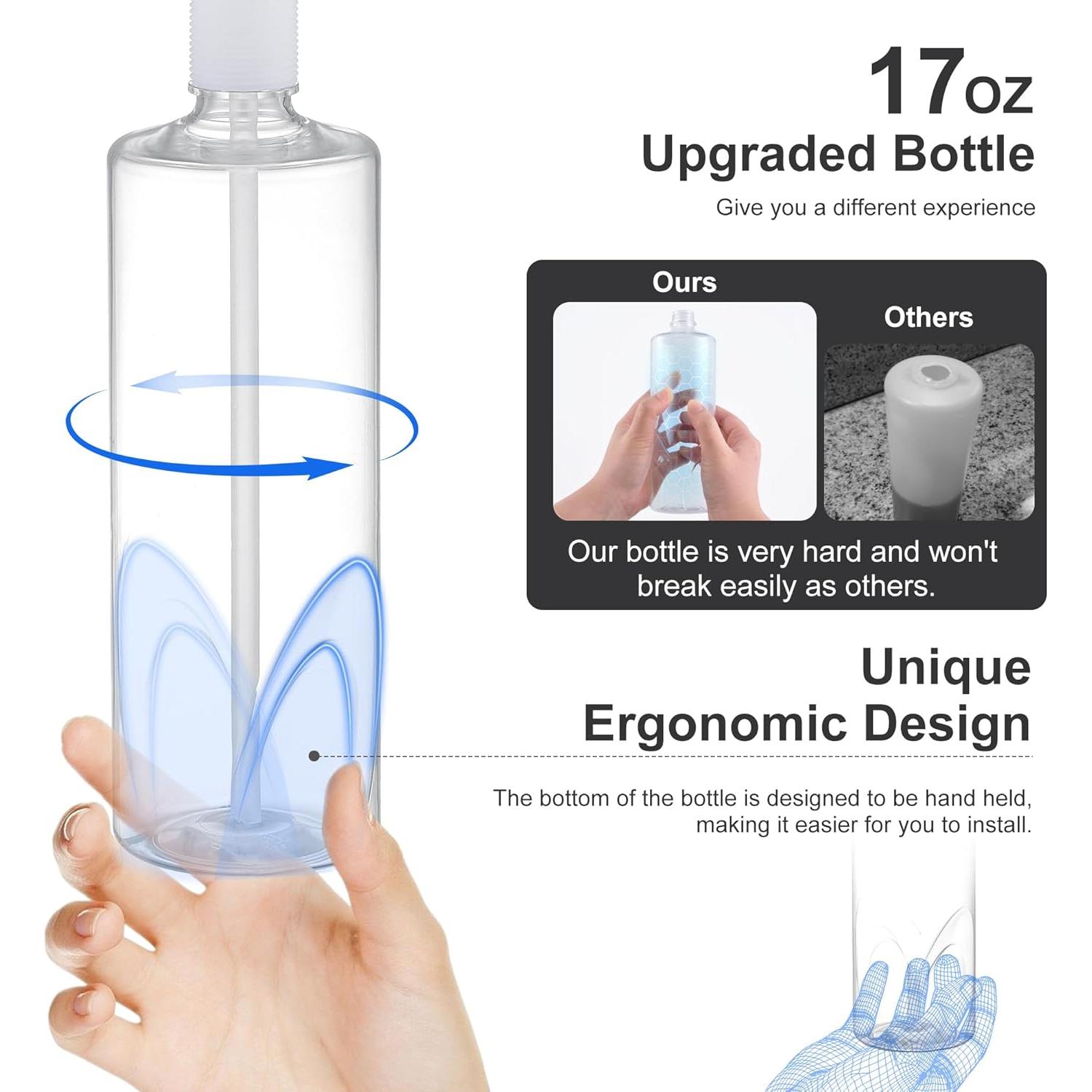 Dispensador de Jabón GAGALIFE Niquelado Cepillado 502ml