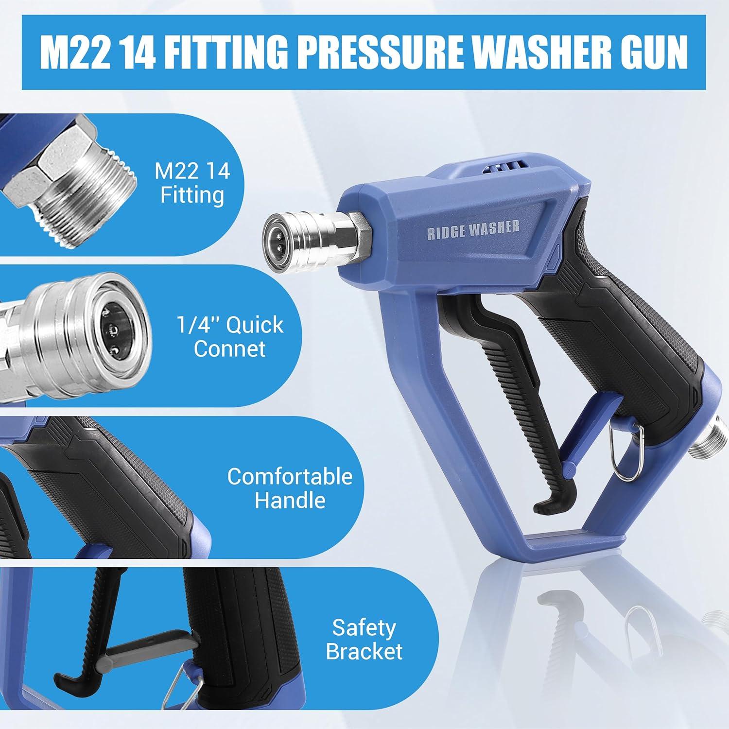 Kit de Limpieza de Drenaje RIDGE WASHER 50FT 3600 PSI