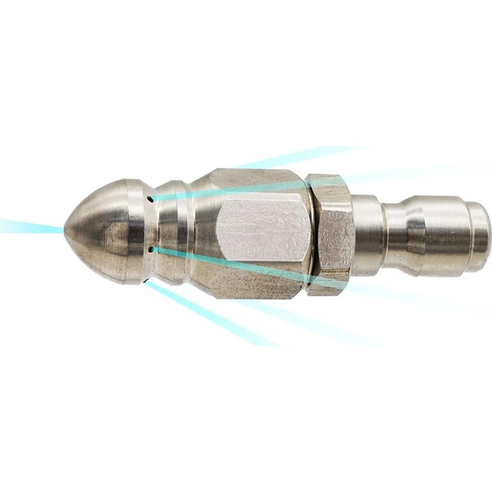 Boquilla de Hidrolavadora Millie Jetter Acero Inoxidable 1/4"