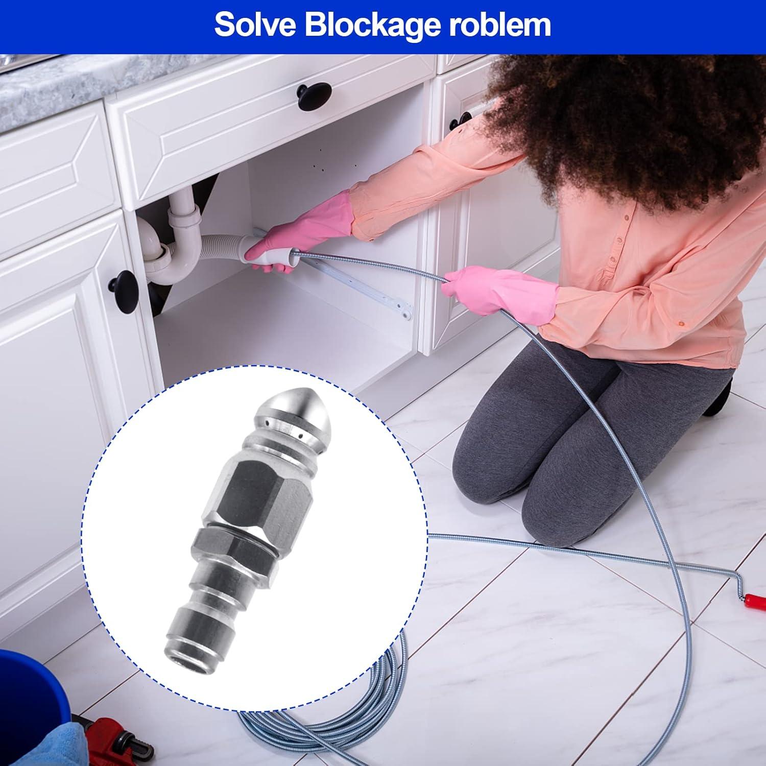 Boquilla de Hidrolavadora Millie Jetter Acero Inoxidable 1/4"