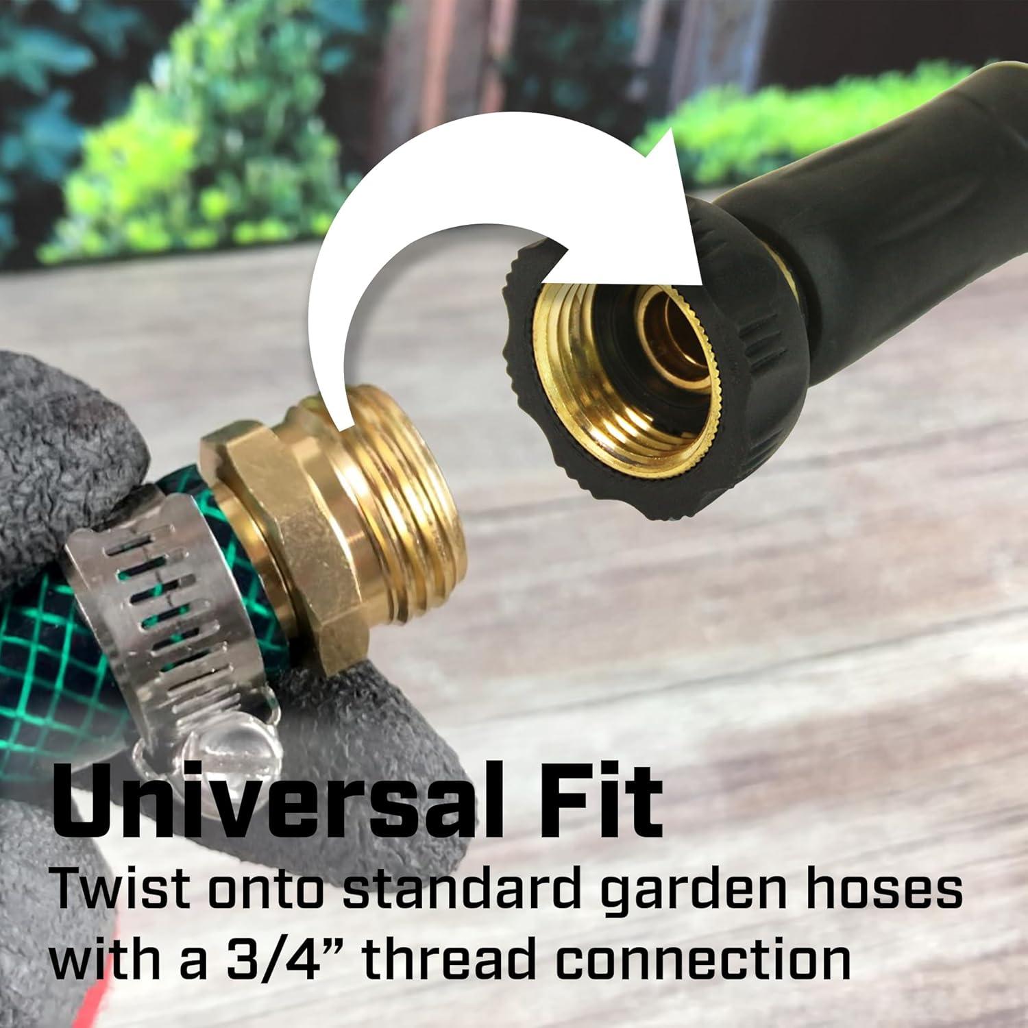 Boquilla de Manguera Ajustable Chapin 6-9472 de Latón 9.21 cm