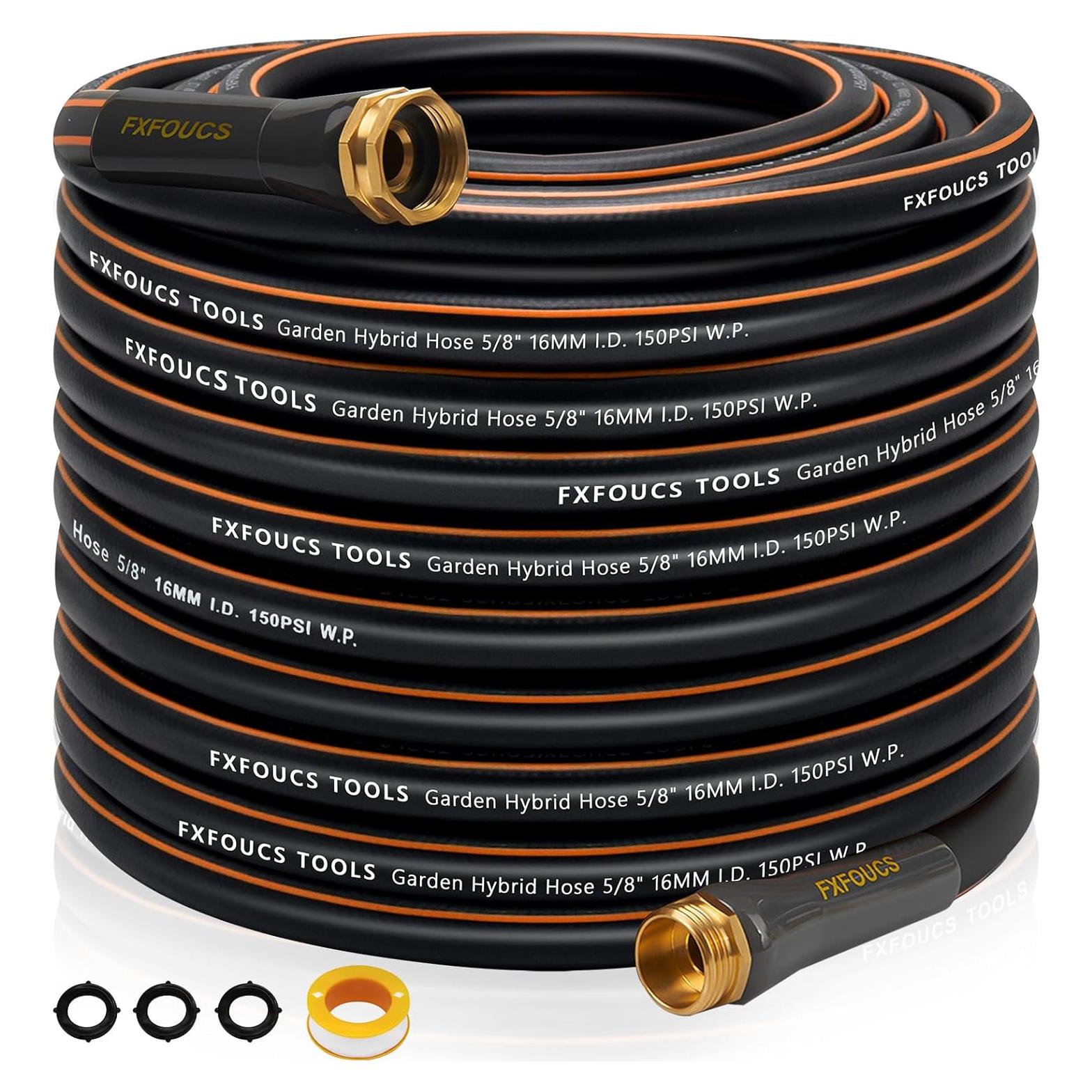 Manguera de Jardín FXFOUCS 30.48m Alta Resistencia 600 PSI