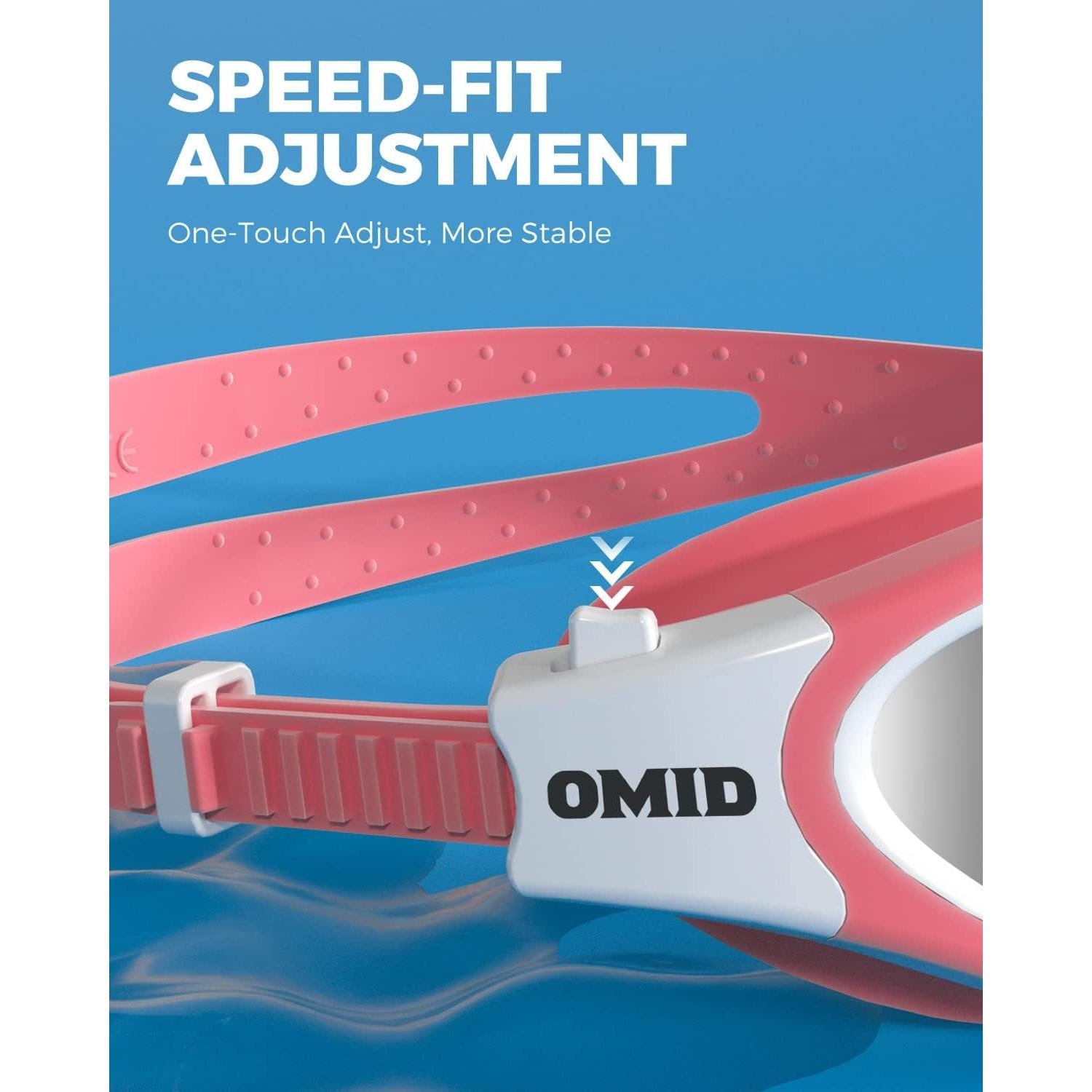 Gafas de natación OMID P2 polarizadas antiempañantes