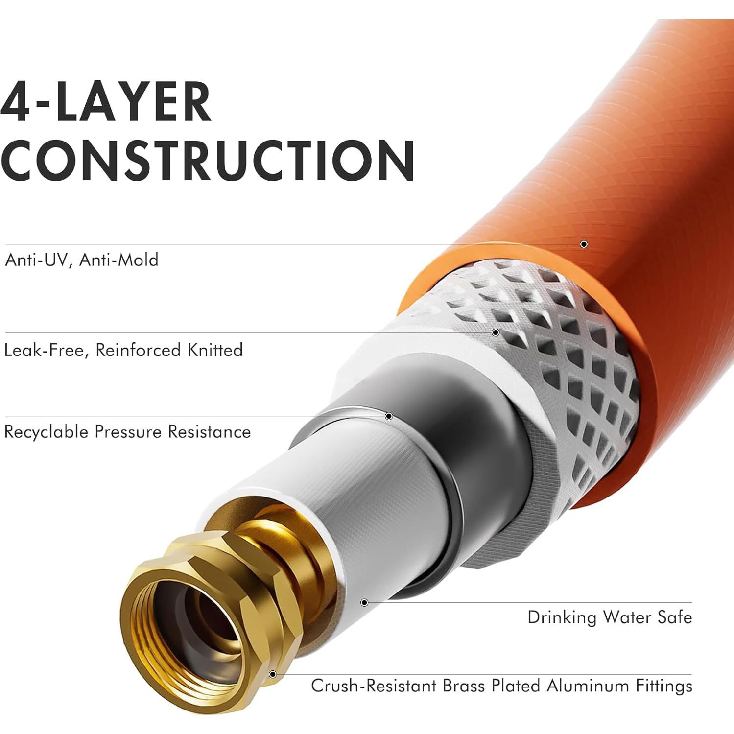 Manguera de Jardín DRINCOSH 22.86 m Flexible Alta Resistencia