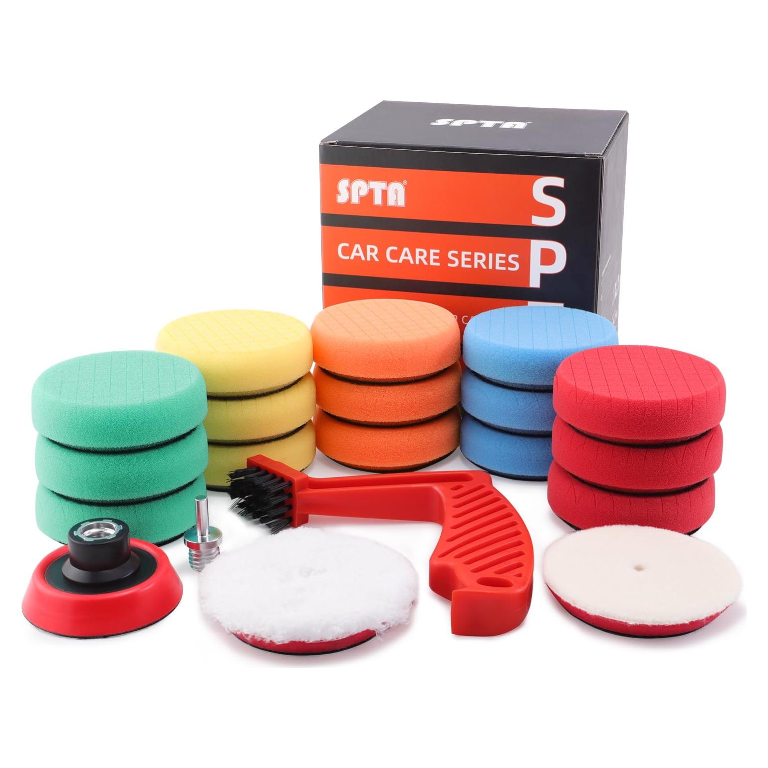 Kit de Almohadillas de Pulido SPTA 20 Piezas 80mm