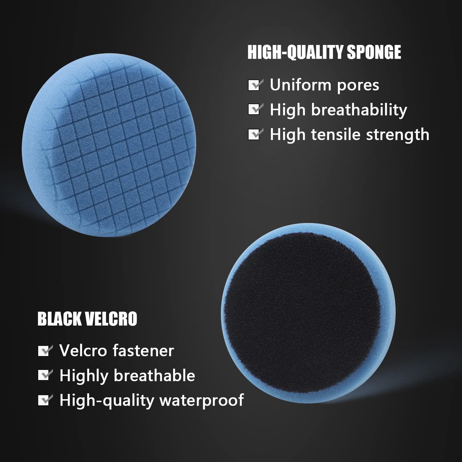 Kit de Almohadillas de Pulido SPTA 20 Piezas 80mm