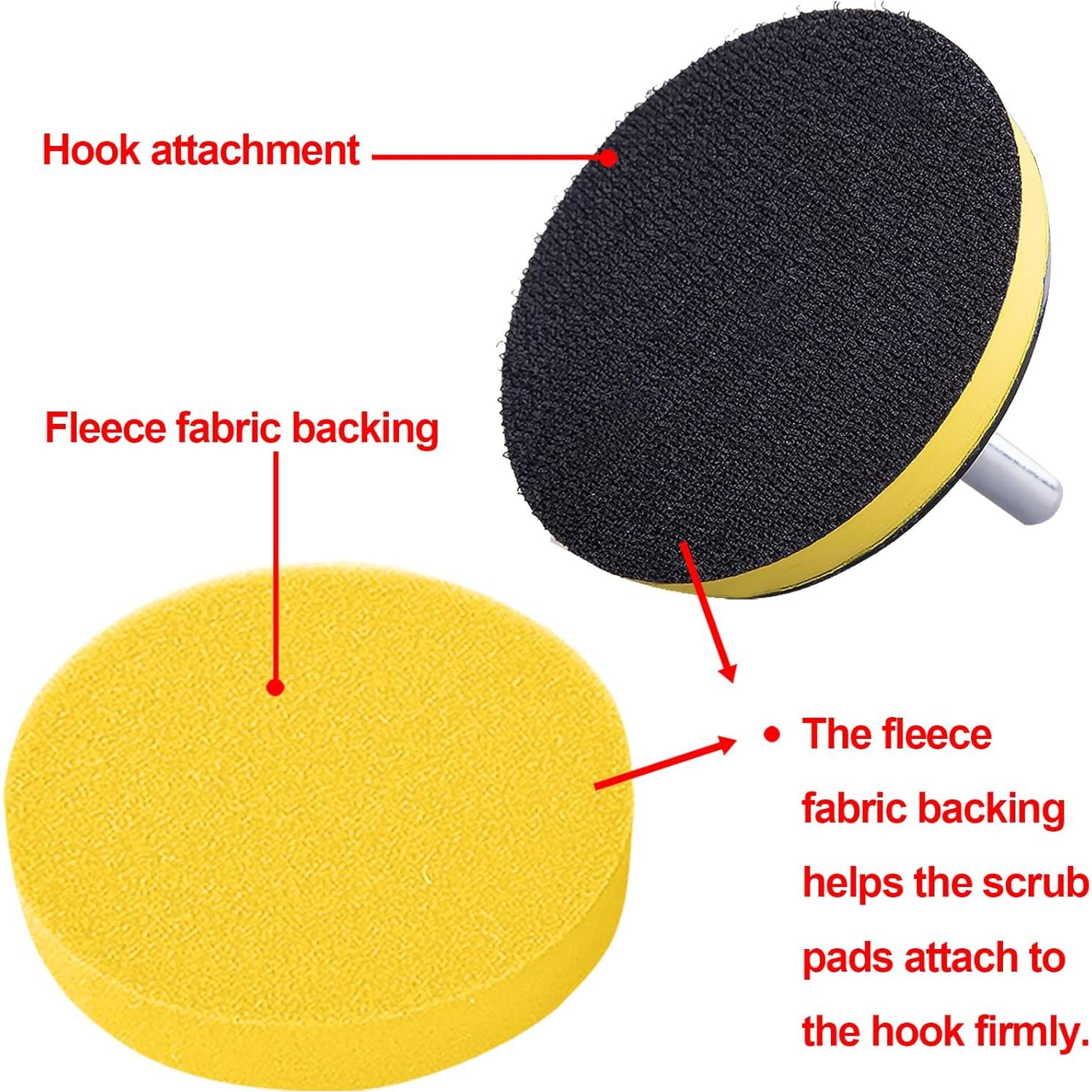 Kit de 9 Almohadillas de Pulido SIQUK 3 Pulgadas Espuma