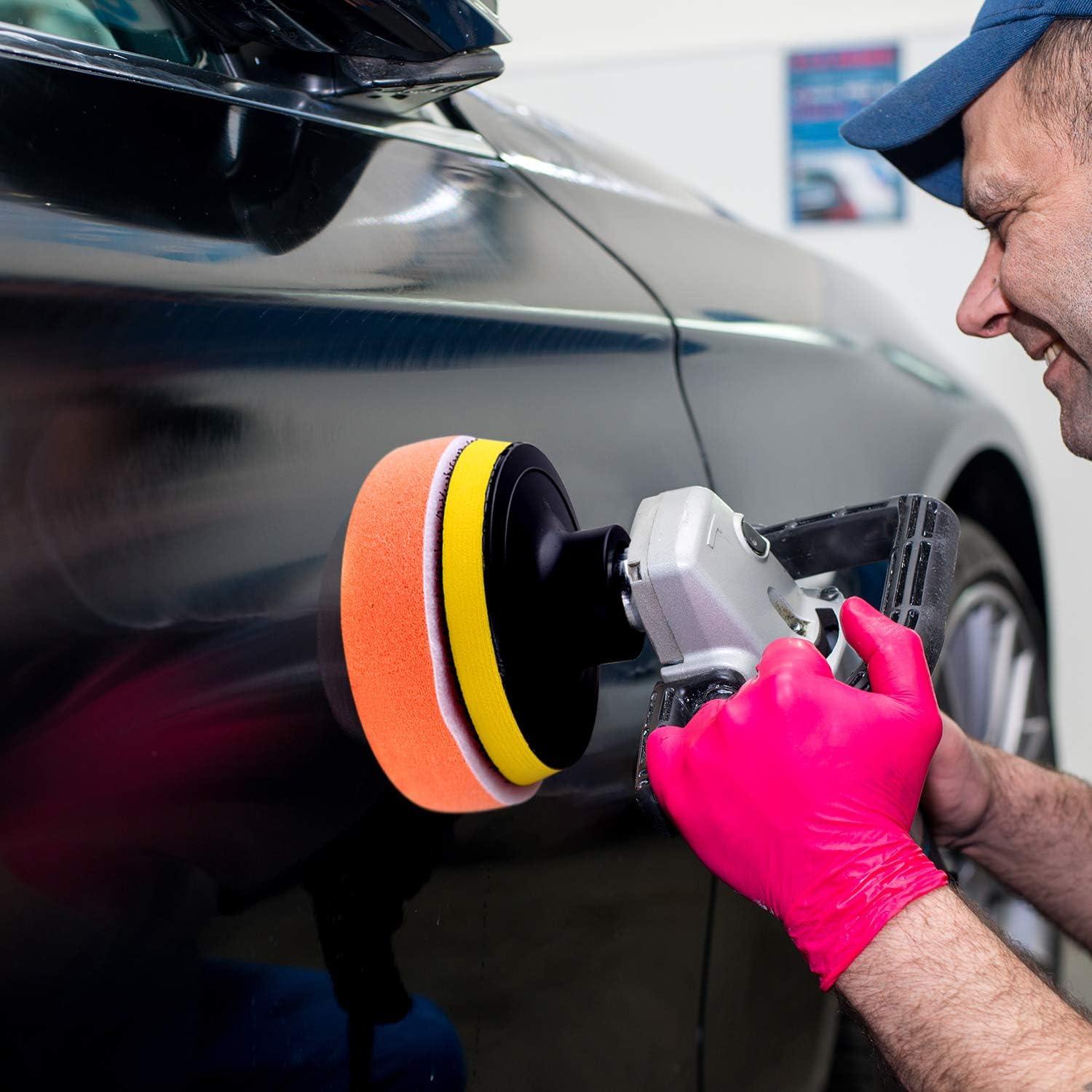 Kit de 9 Almohadillas de Pulido SIQUK 3 Pulgadas Espuma