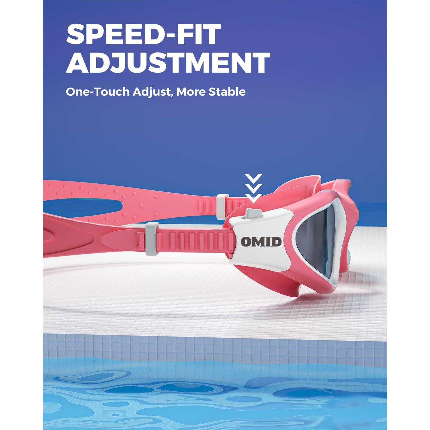 Gafas de natación OMID polarizadas antiempañantes para hombres