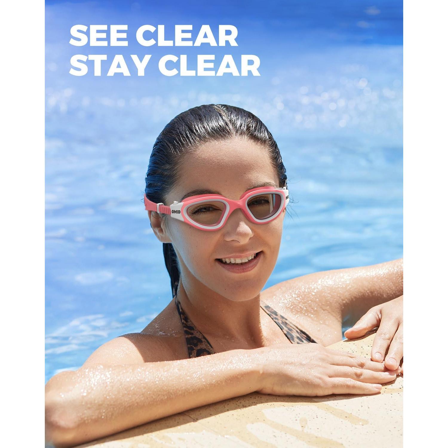 Gafas de natación OMID polarizadas antiempañantes para hombres