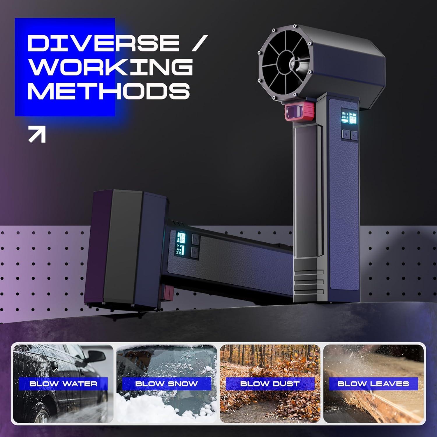 Secador Turbo Oley TF64 750W Portátil 0.82KG 4 Velocidades