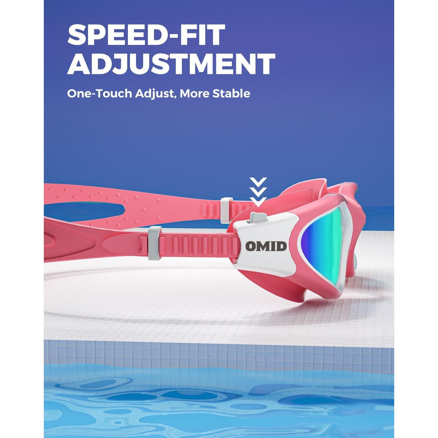 Gafas de natación OMID polarizadas antiempañantes para hombres