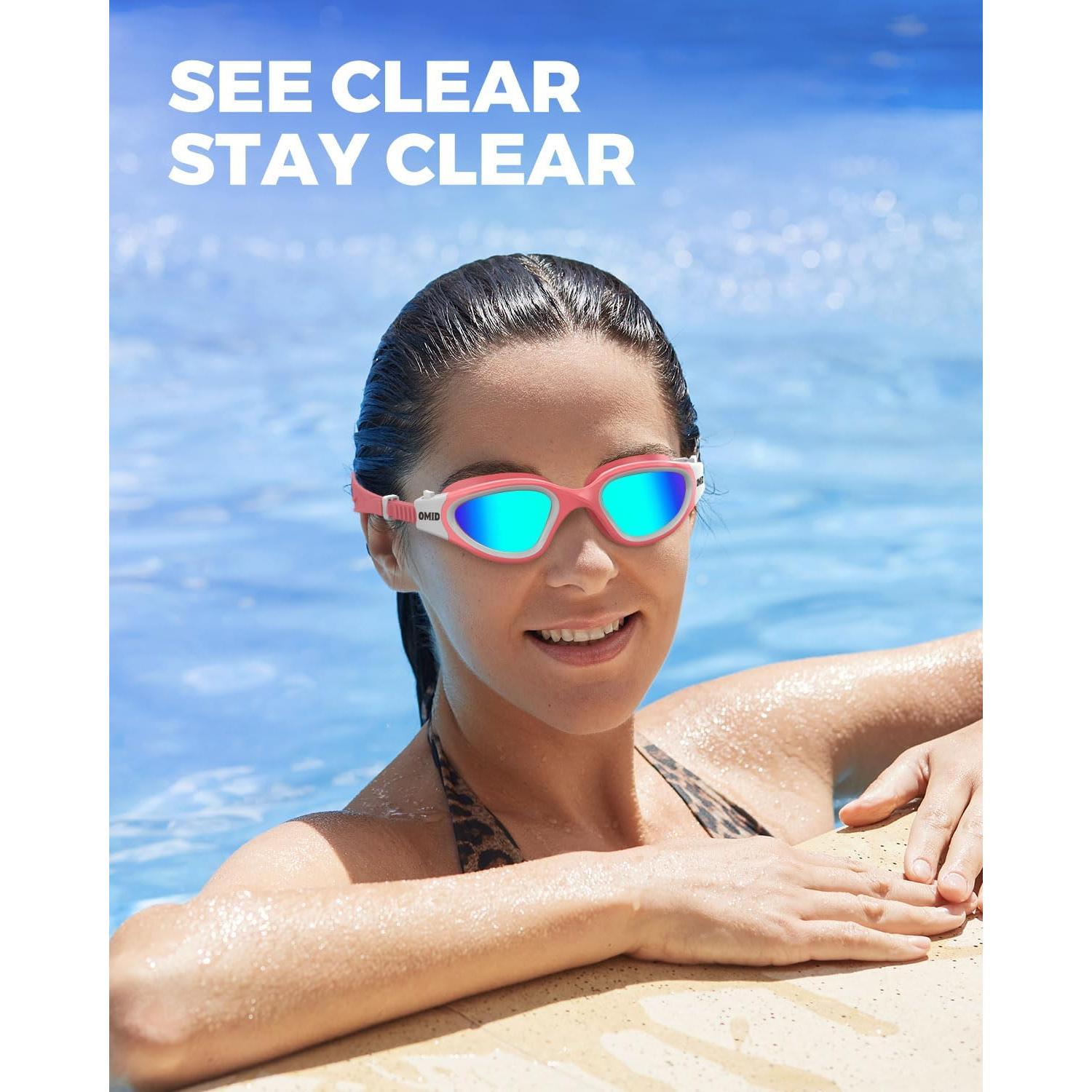 Gafas de natación OMID polarizadas antiempañantes para hombres