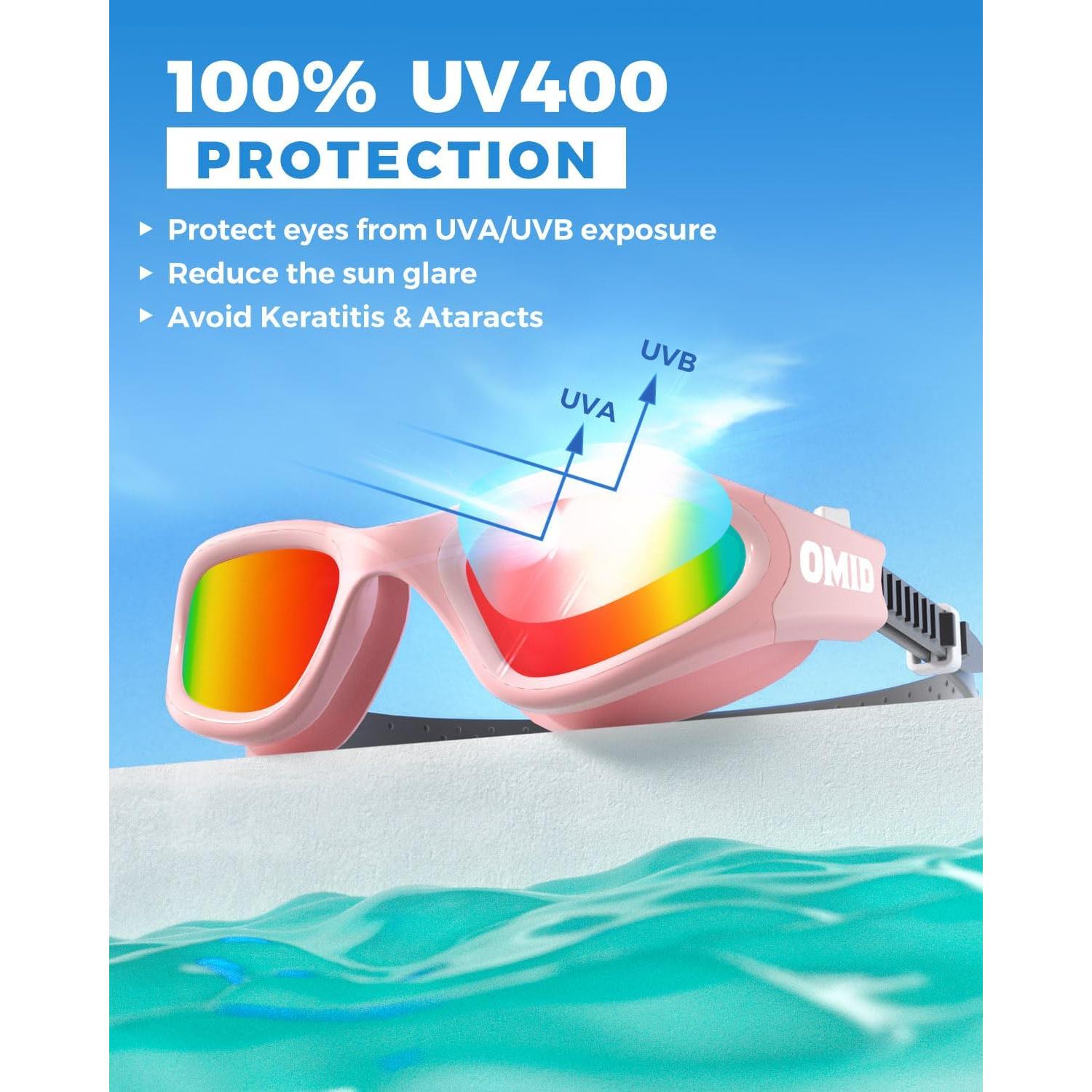 Gafas de natación OMID P2 polarizadas antiempañantes