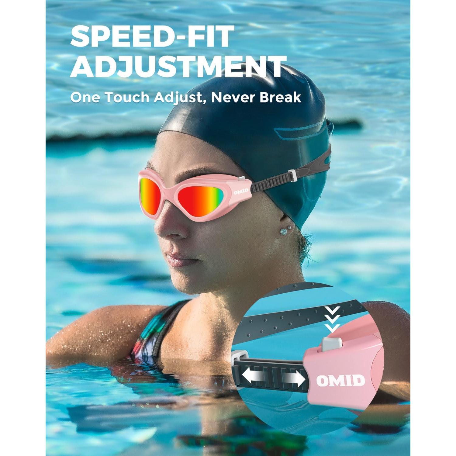 Gafas de natación OMID P2 polarizadas antiempañantes