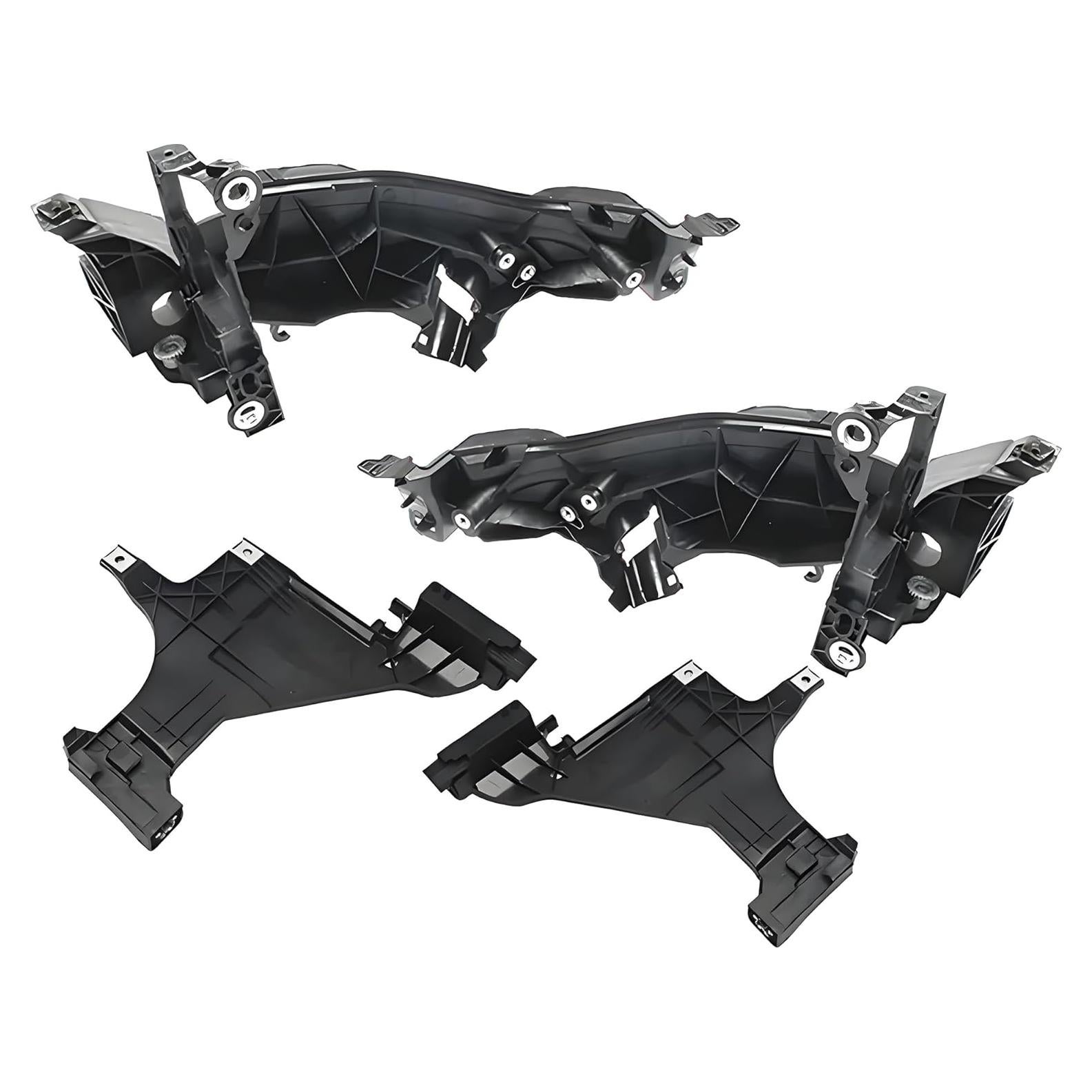 Placa de Soporte Faro Audi A5 S5 RS5 2013-2016 - 4 Piezas