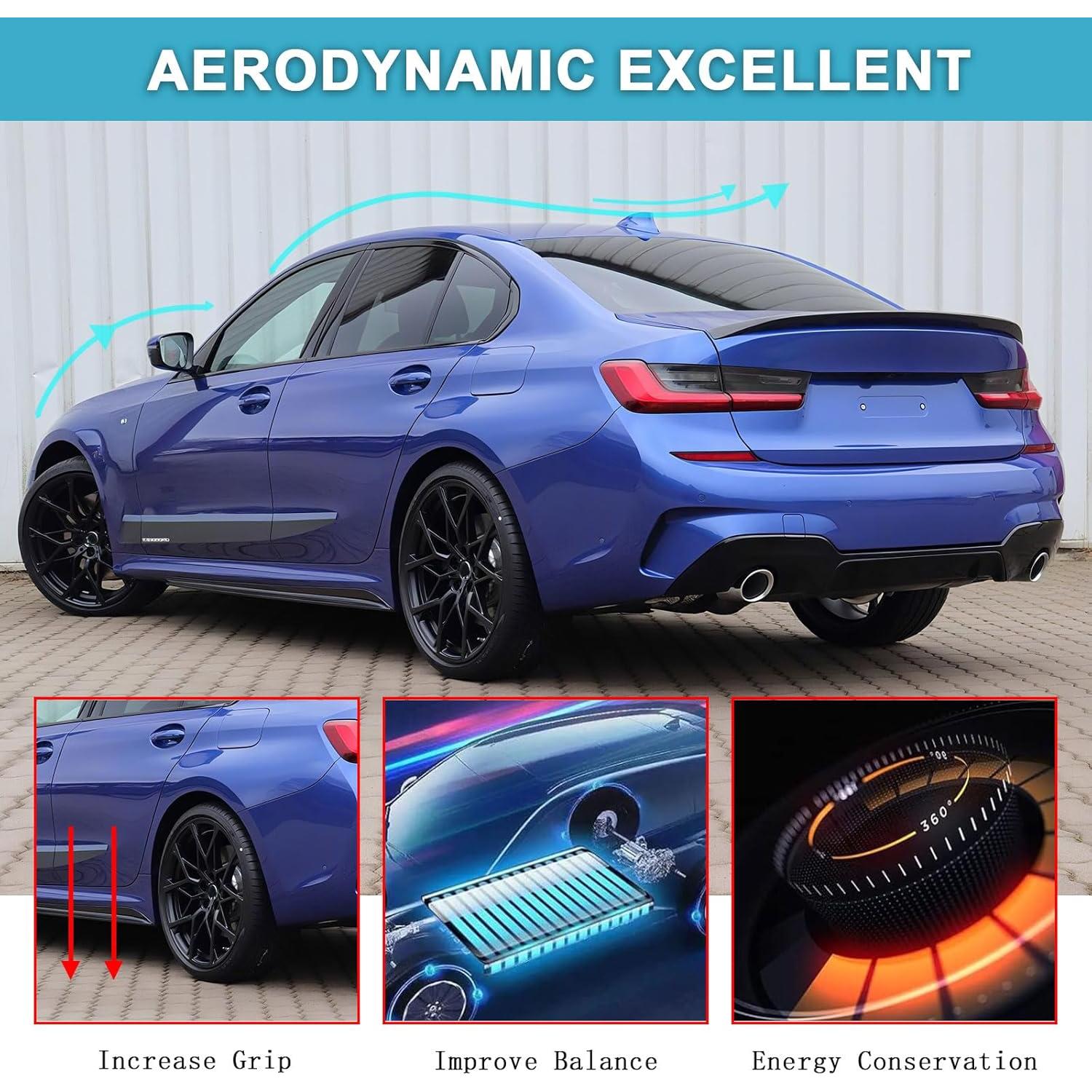 Alerón Trasero KHK G20 Brillante para BMW 3 Series y M3 2020-2024