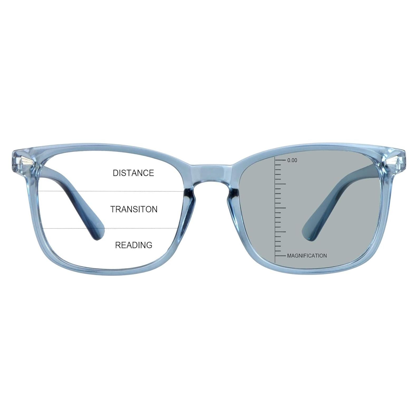 Gafas Multifocales Progresivas LAMBBAA Grises 52MM