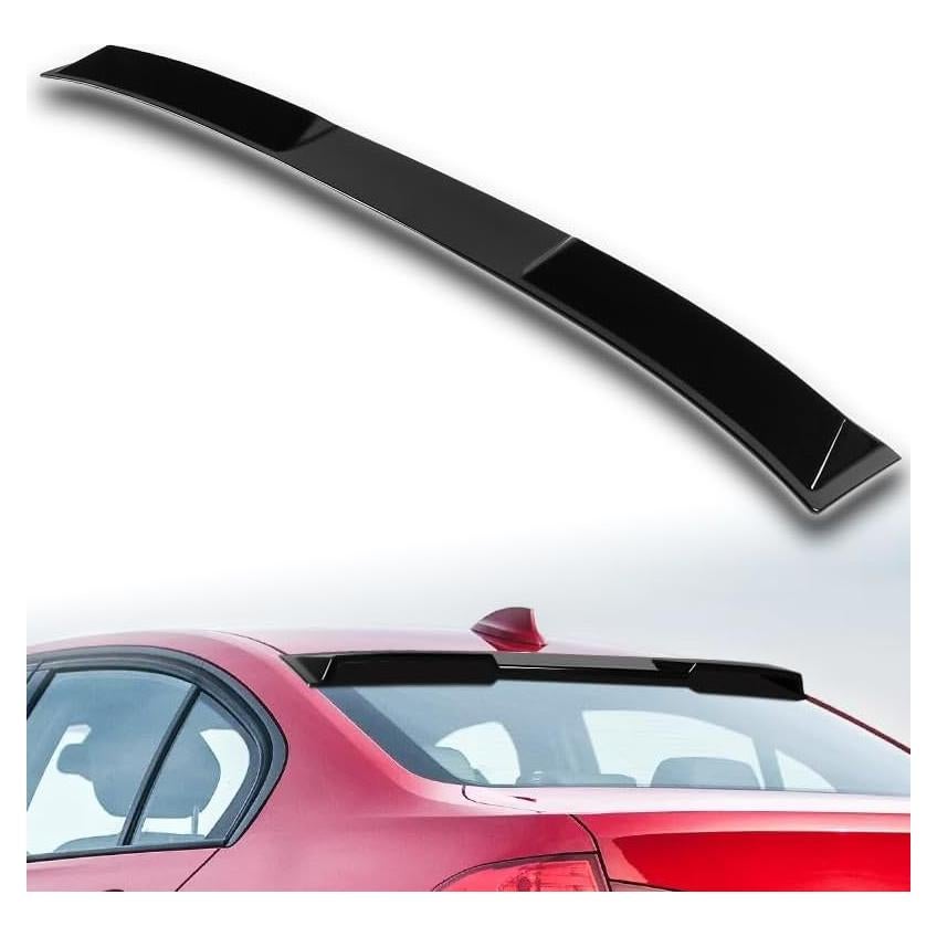 Spoiler Visera Trasera BMW 3-Series F30 F80 2012-2018 Negro Perla