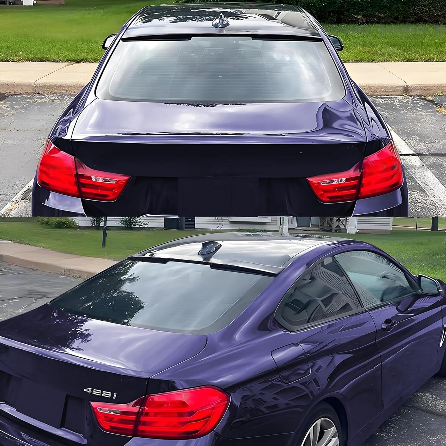 Alerón Trasero BMW Serie 4 F32 M4 F82 Coupe 2014-2020 Negro