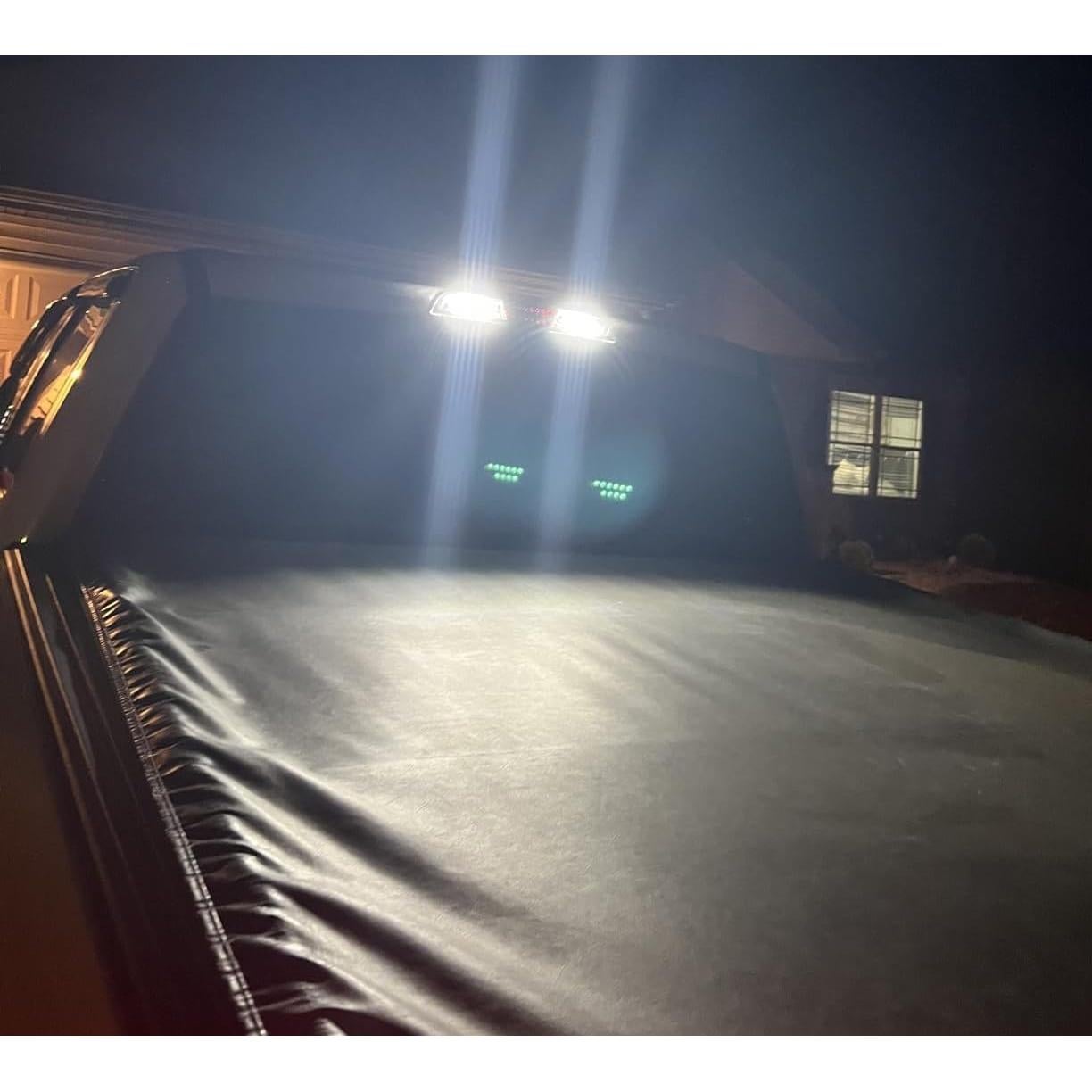 Luz de Freno Tercera LED iJDMTOY Clara/Roja para Ford