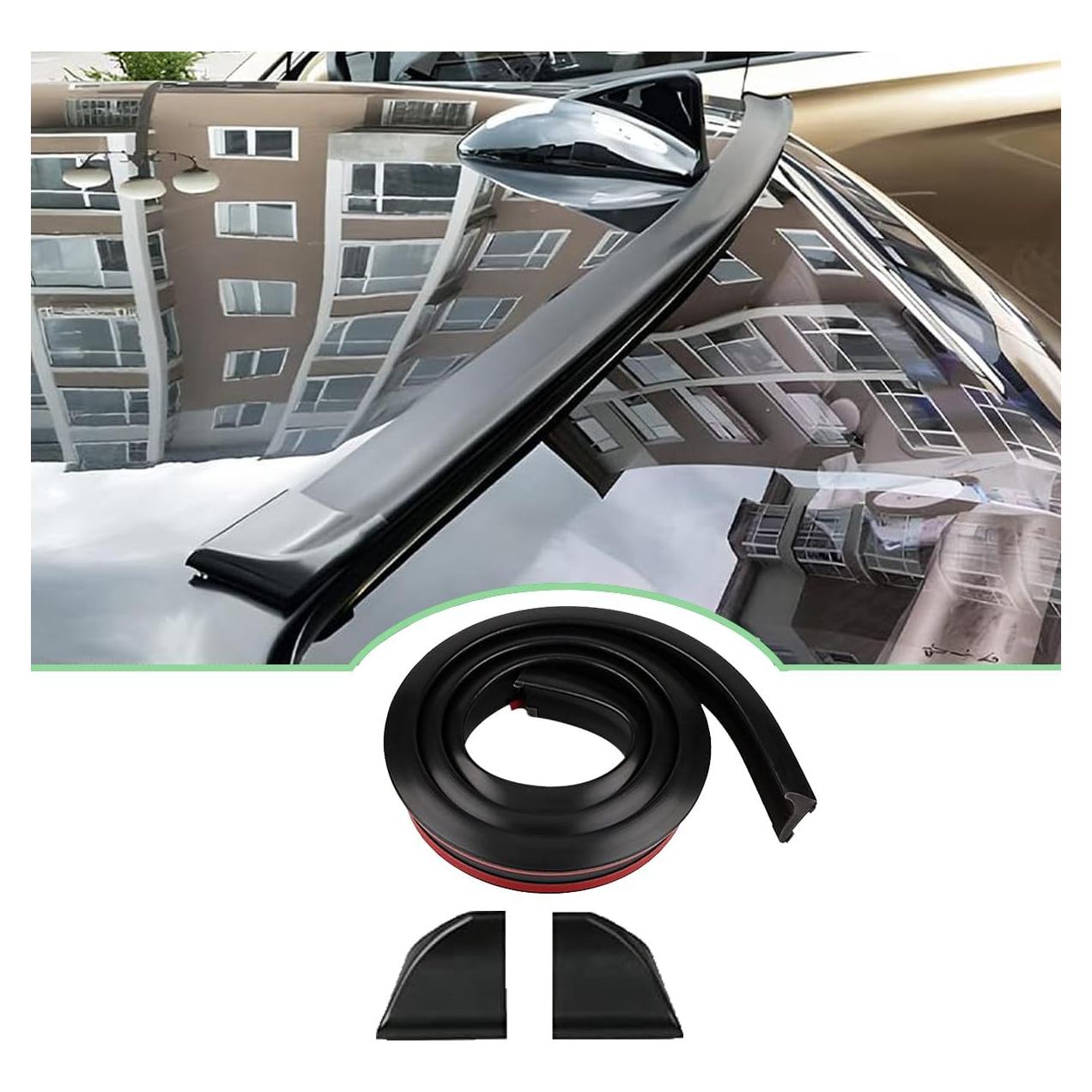 Kit de alerón trasero Ziciner para maletero de coche 140x4.5cm