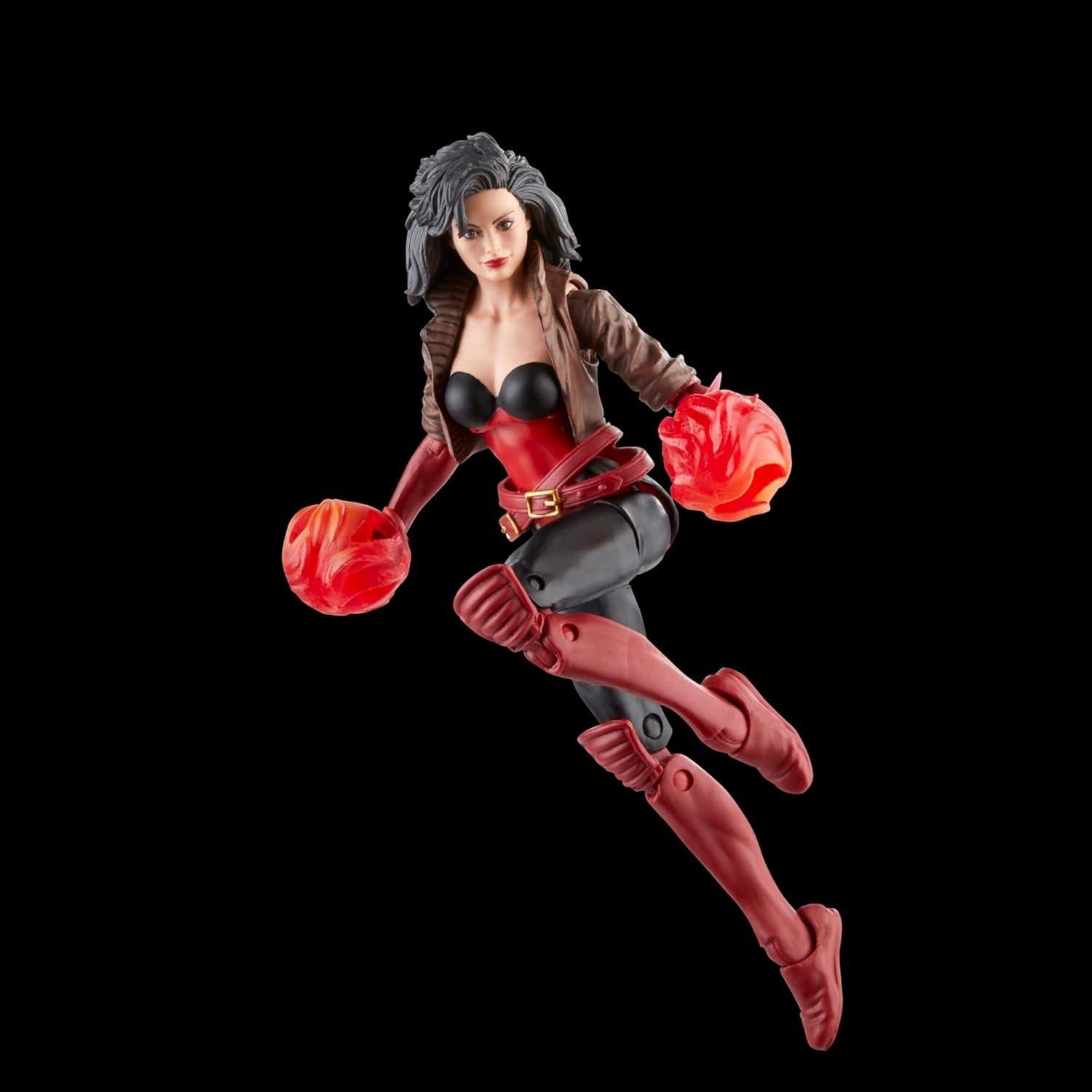 Figura de Acción Marvel Legends Caballero Negro y Sersi 15.24 cm