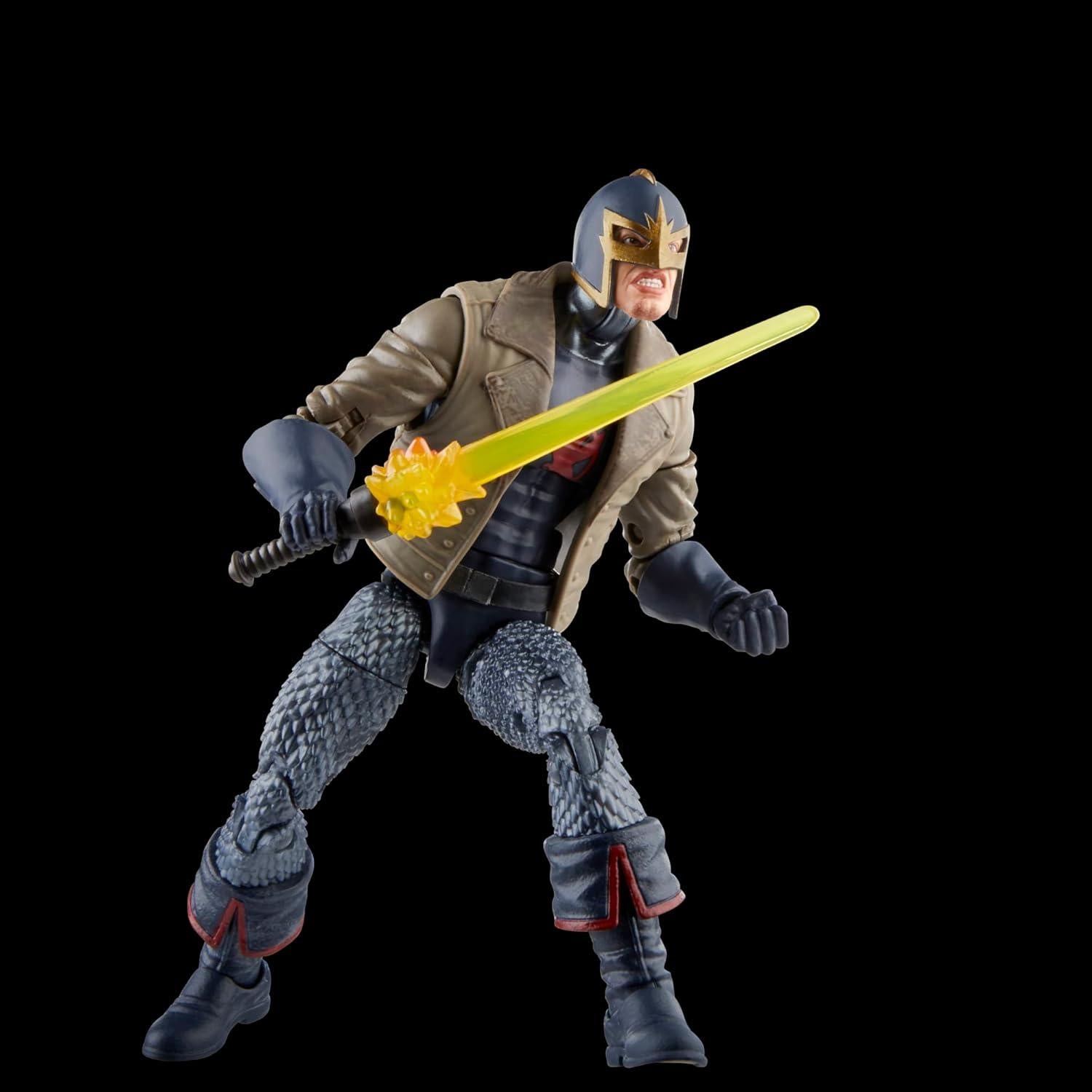 Figura de Acción Marvel Legends Caballero Negro y Sersi 15.24 cm