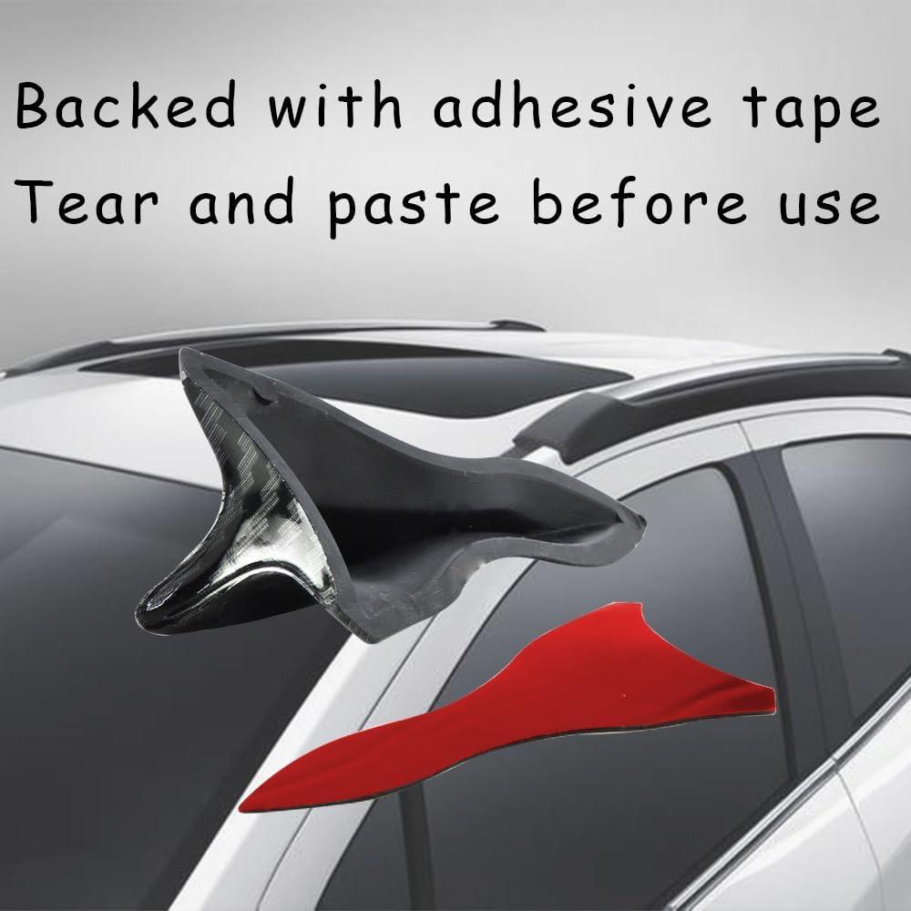 Kit de Difusor Aleta de Tiburón HAOBO 10 Piezas para Coche