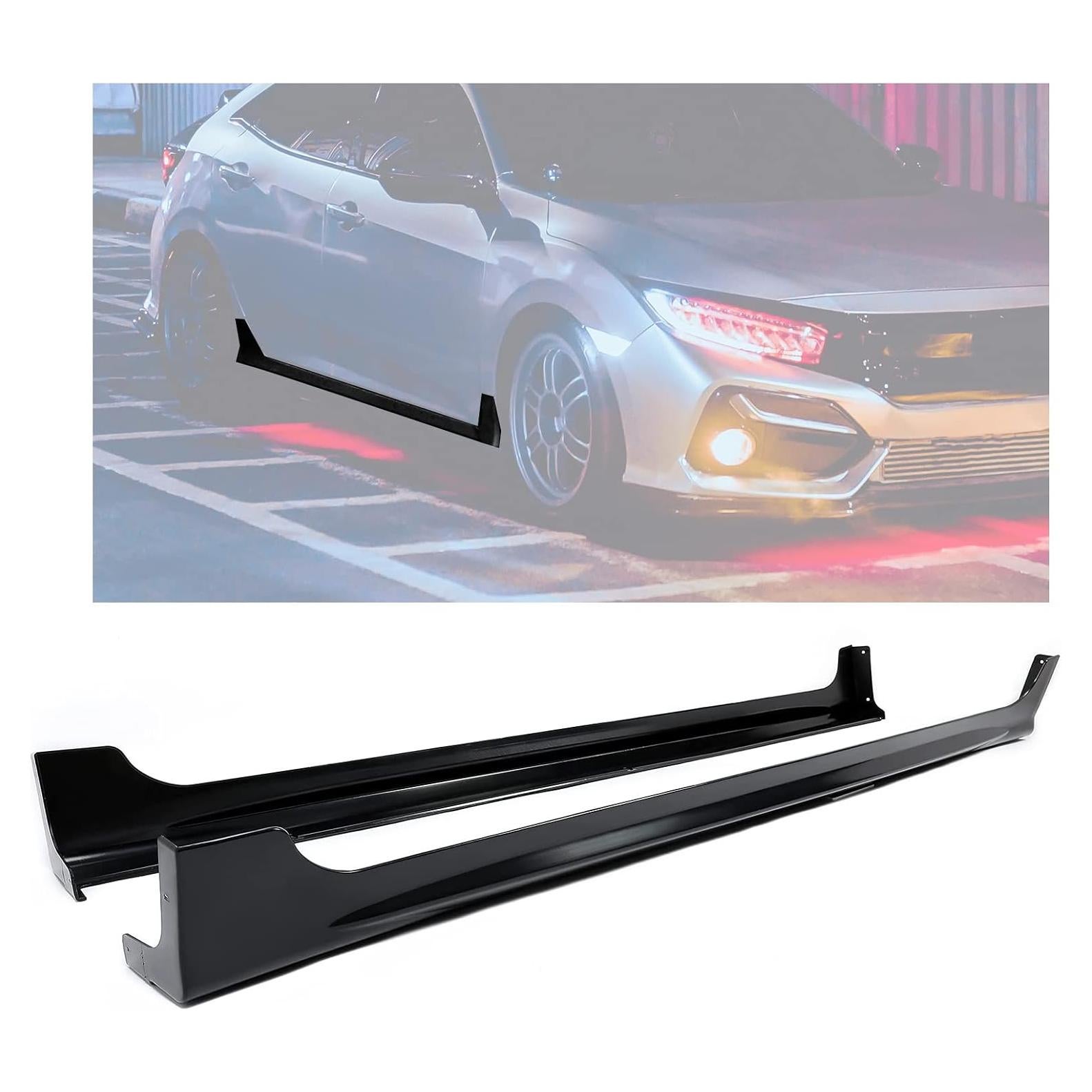 Faldones Laterales HECASA para Honda Civic Sedán 2012-2015