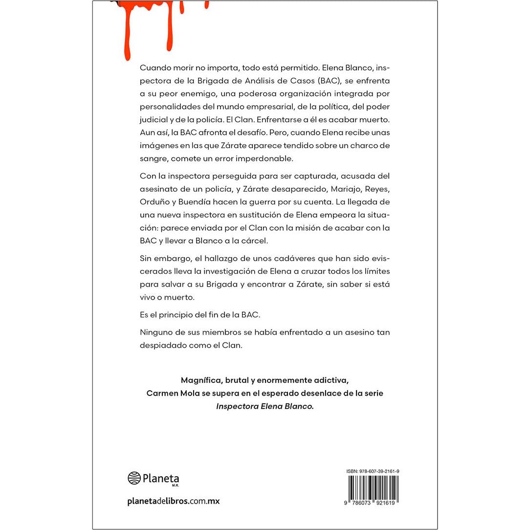 El Clan (Novela policiaca y de misterio) / The Clan (A Mystery and Detective Novel) (Inspectora Elena Blanco / Inspector Elena Blanco, 5) (Spanish Edition)