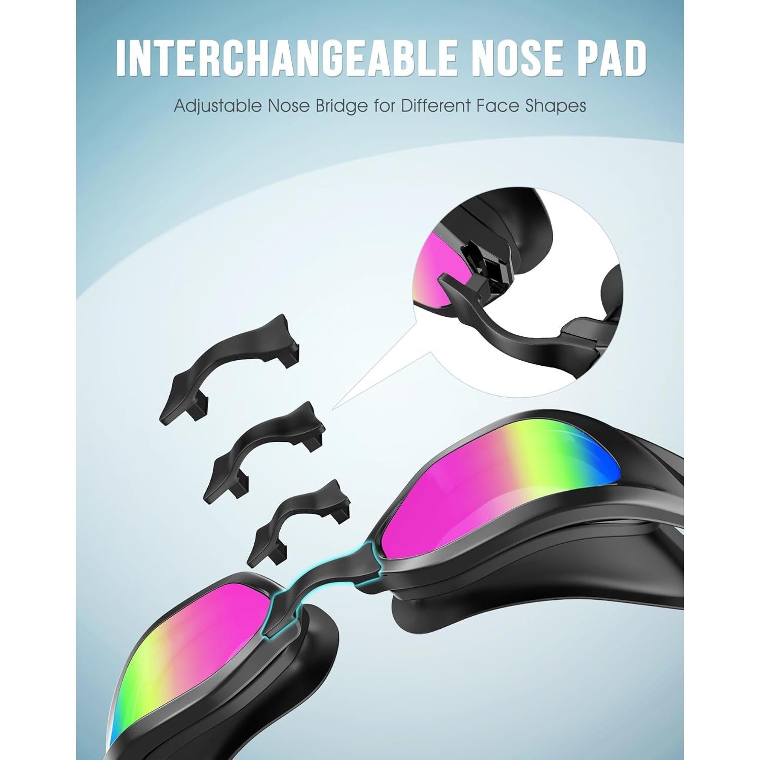 Gafas de natación Vegemono SWG unisex antiniebla UV400