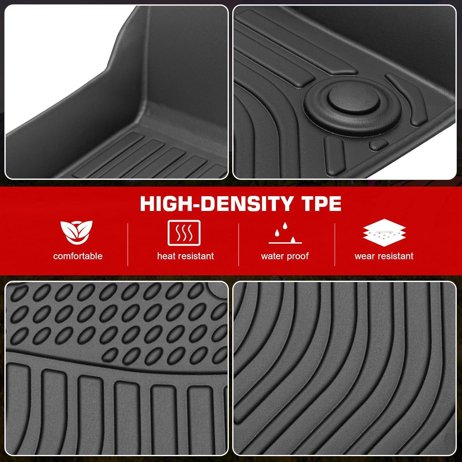 Mats de Piso 3D TPE IKON MOTORSPORTS para BMW X1/X2 2016-2023