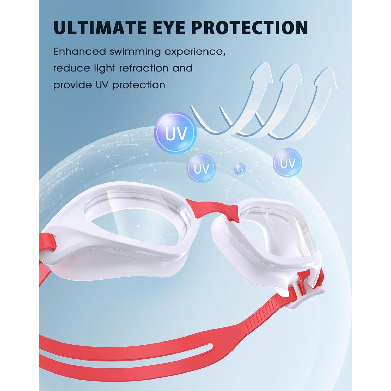 Gafas de natación Vegemono SWG unisex anti niebla UV400