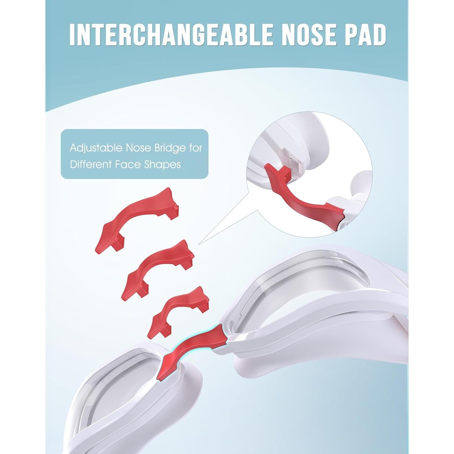 Gafas de natación Vegemono SWG unisex anti niebla UV400