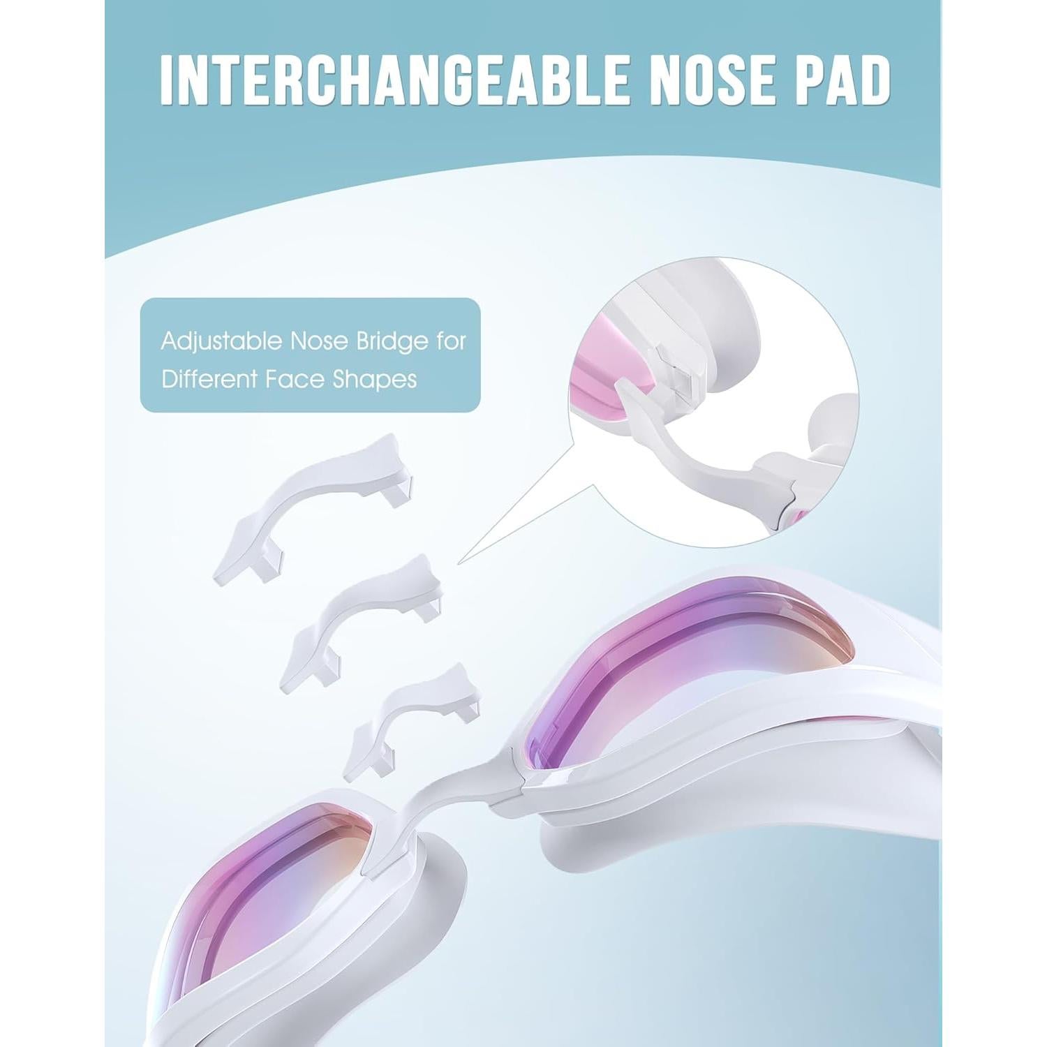 Gafas de natación Vegemono SWG unisex antiniebla UV400