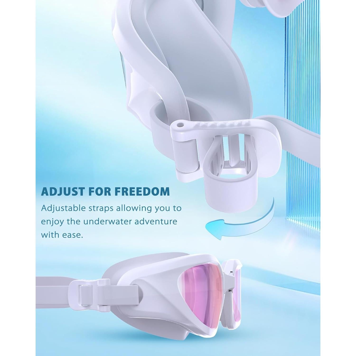 Gafas de natación Vegemono SWG unisex antiniebla UV400