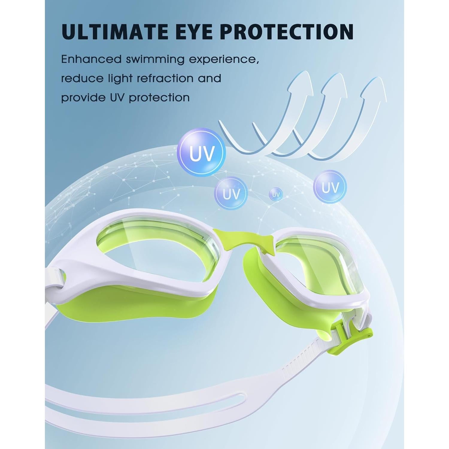 Gafas de natación Vegemono SWG unisex anti niebla UV400