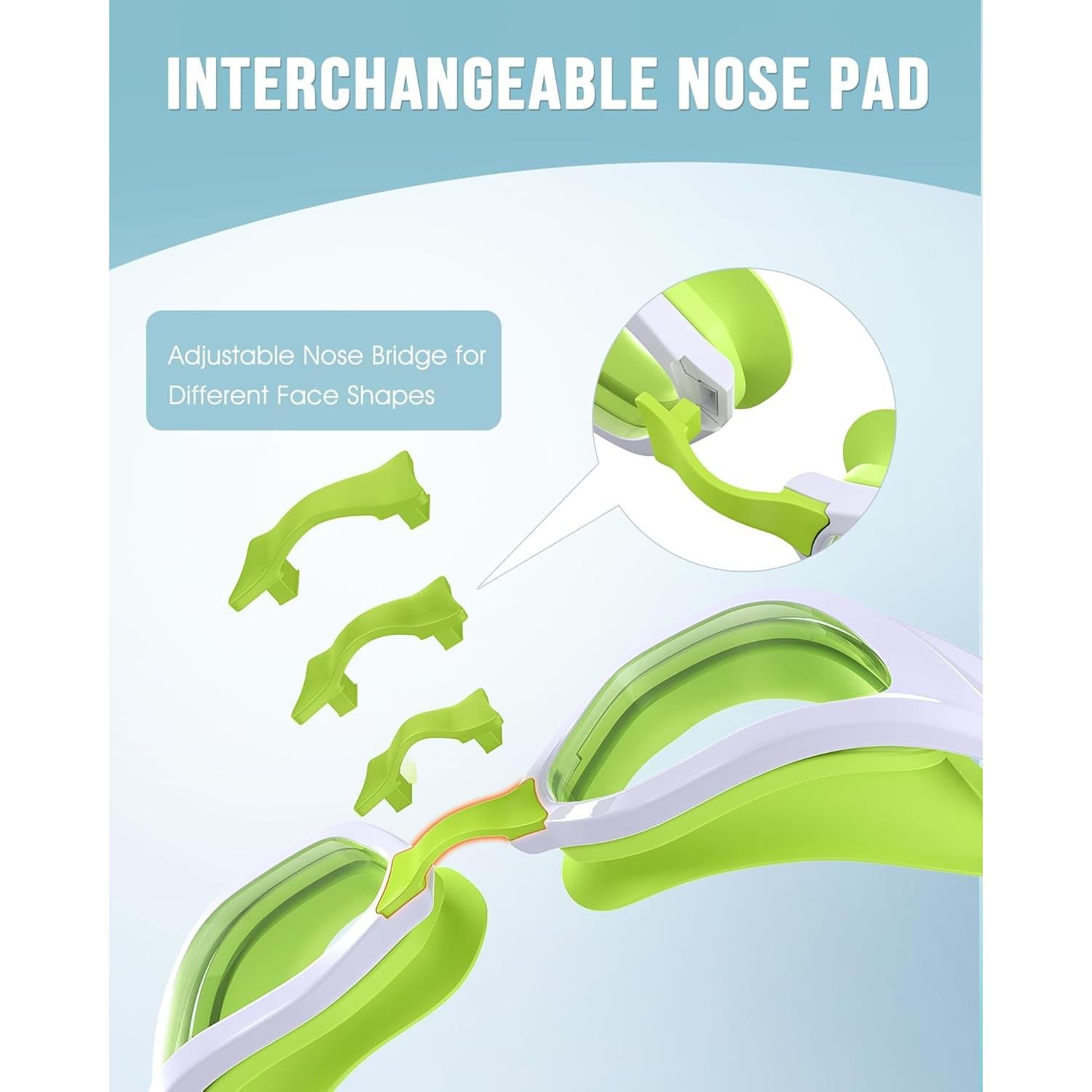 Gafas de natación Vegemono SWG unisex anti niebla UV400