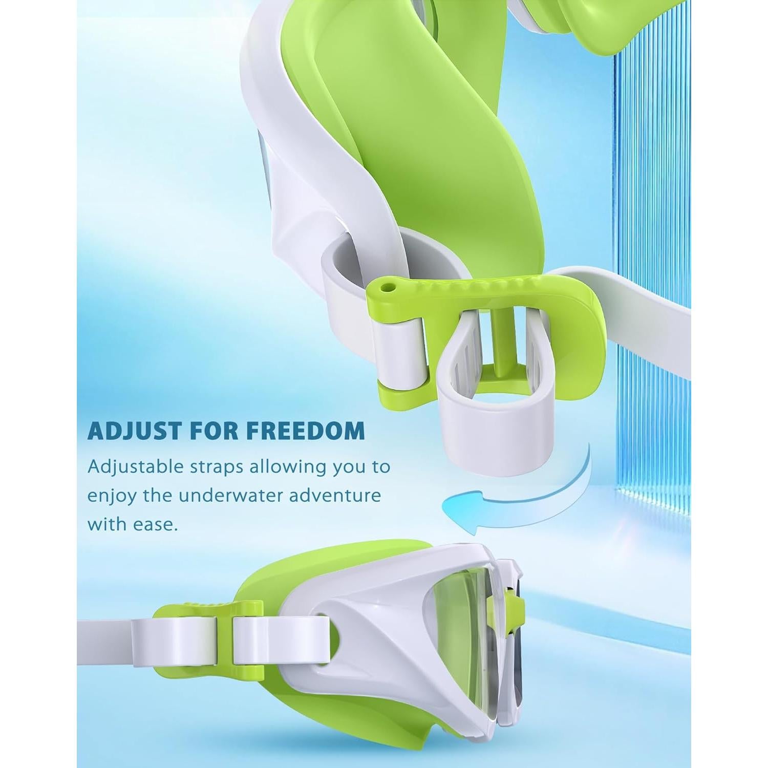 Gafas de natación Vegemono SWG unisex anti niebla UV400