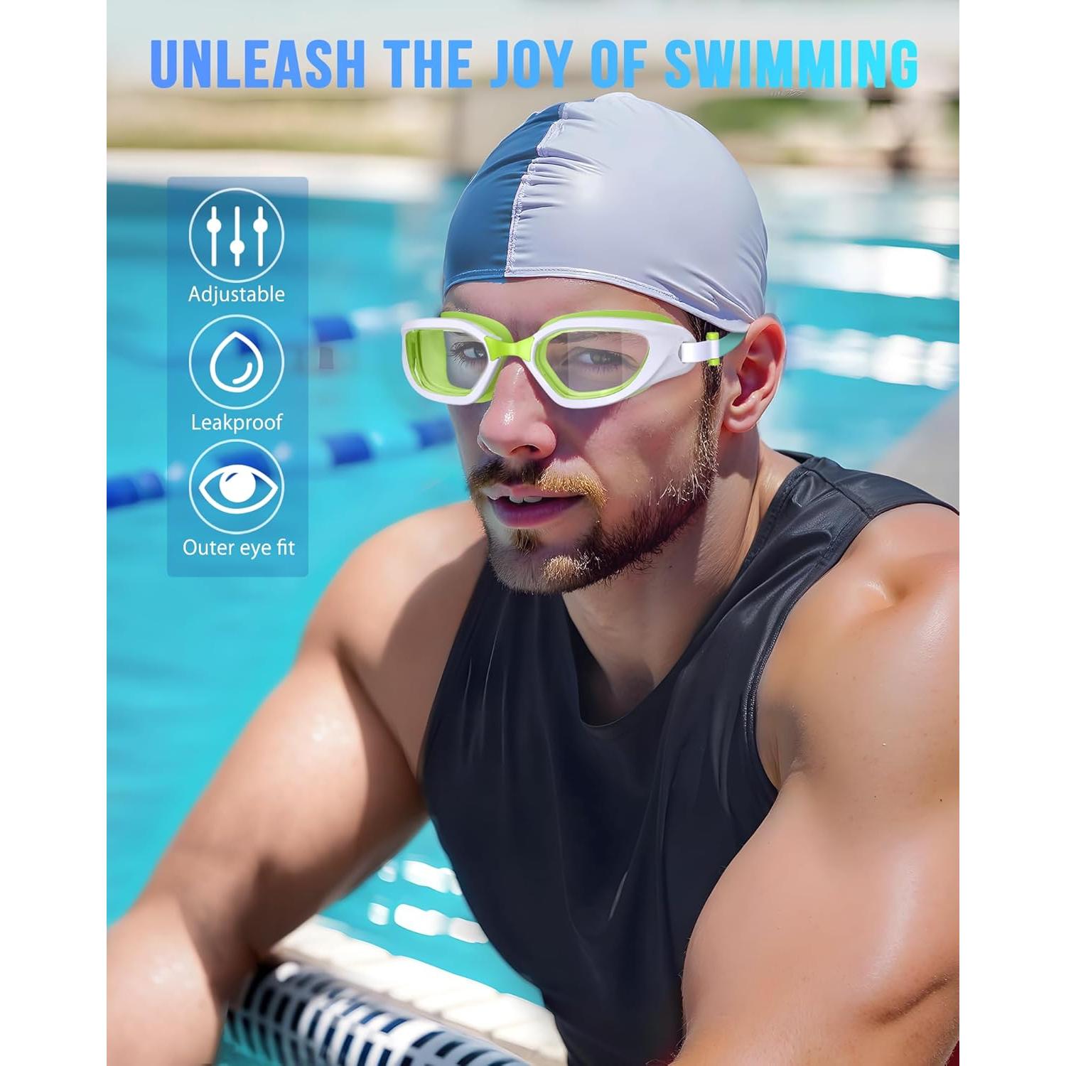 Gafas de natación Vegemono SWG unisex anti niebla UV400