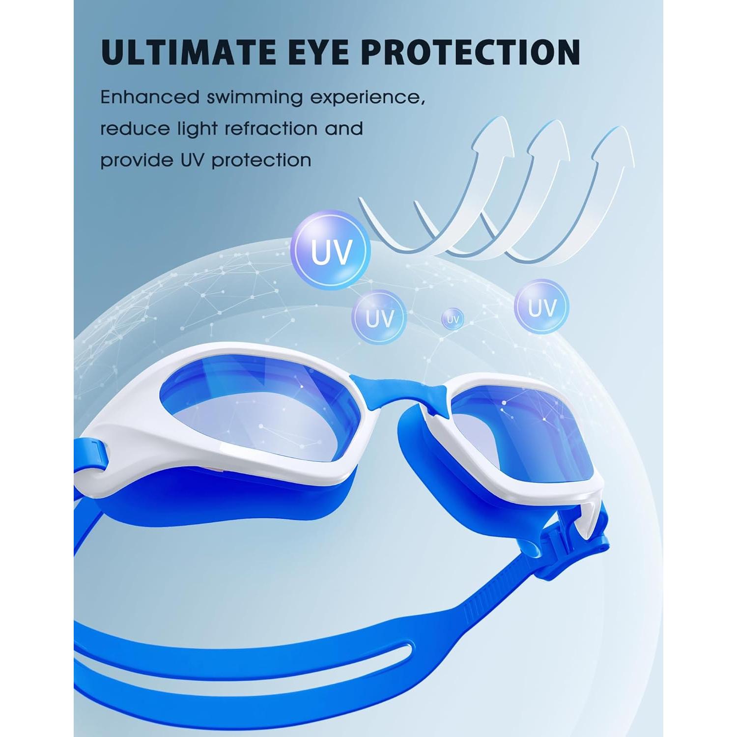 Gafas de natación Vegemono SWG unisex anti-vaho UV400