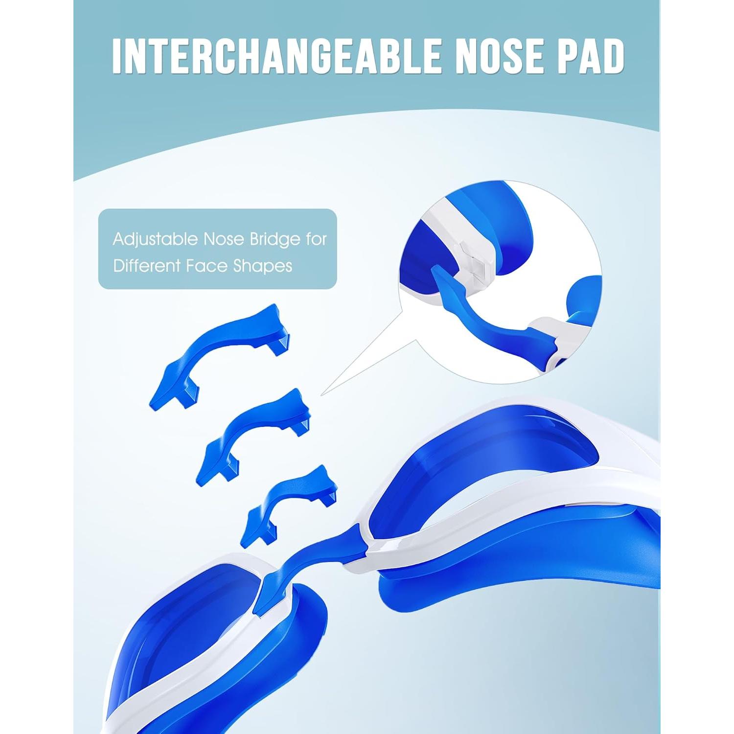 Gafas de natación Vegemono SWG unisex anti-vaho UV400